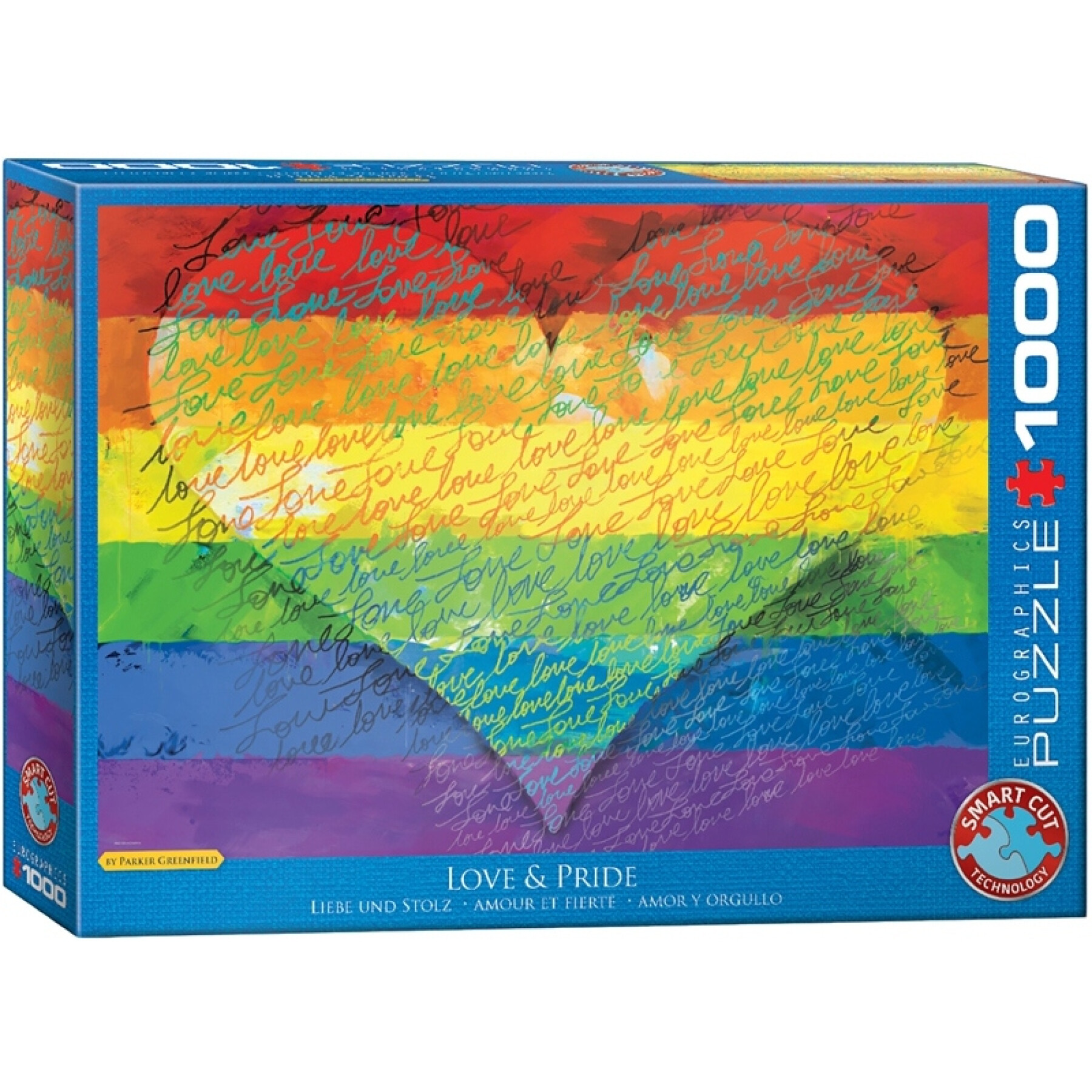 1000-piece puzzle of love and pride Eurographics