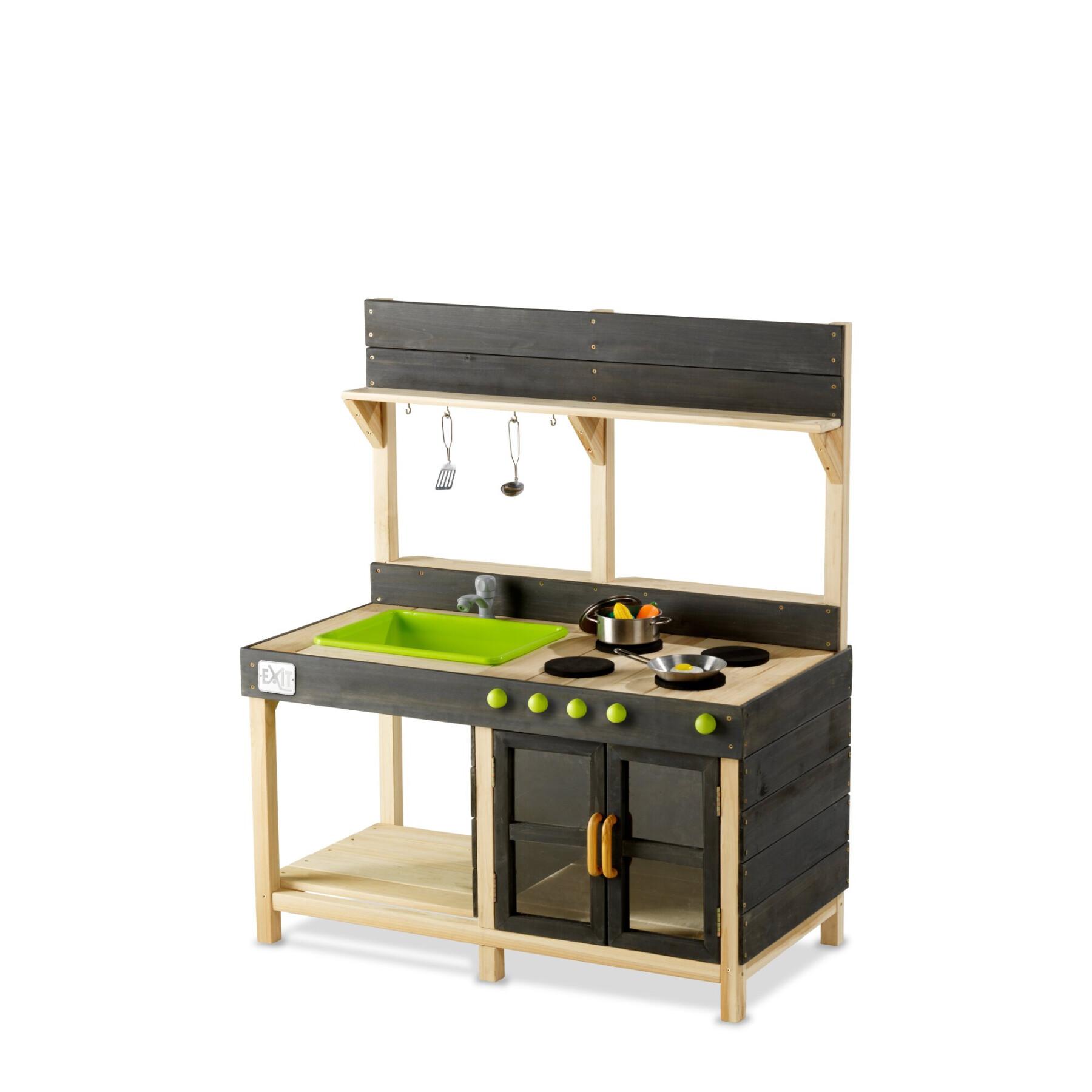 Outdoor wooden kitchen Exit Toys Yummy 200