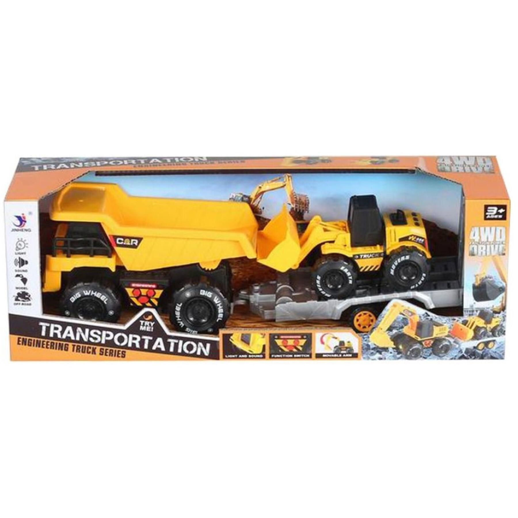 Friction truck with trailer 2 assorted models Fantastiko