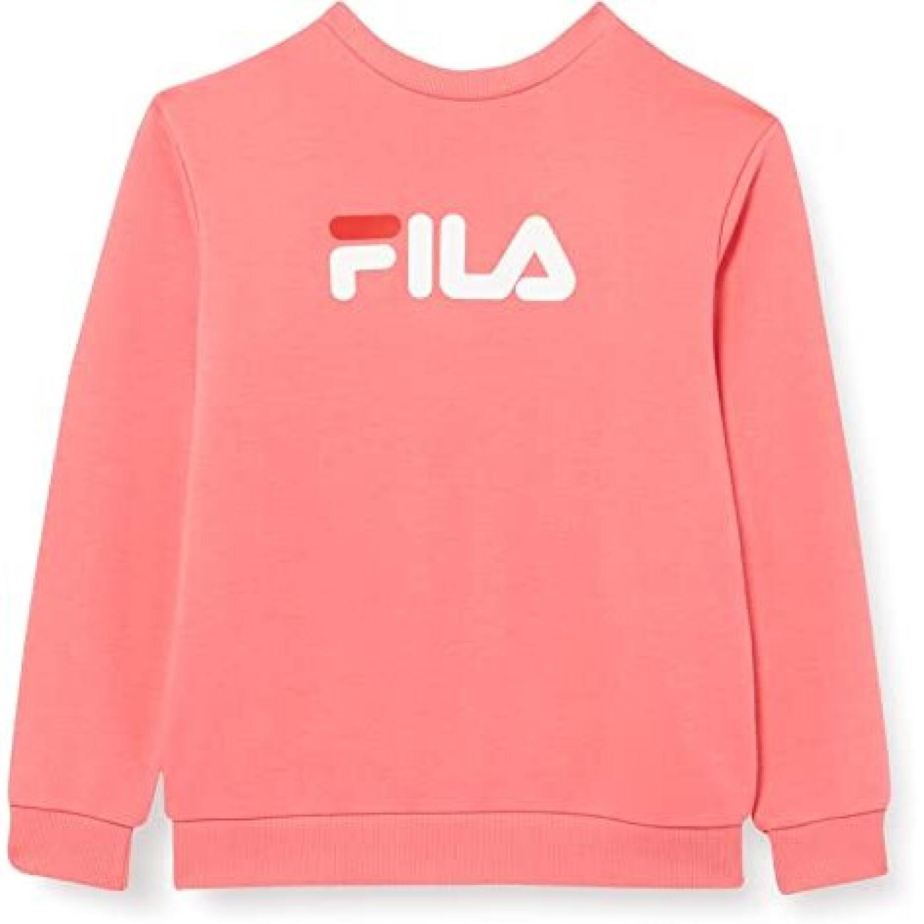 Classic logo sweatshirt round neck child Fila Sordal