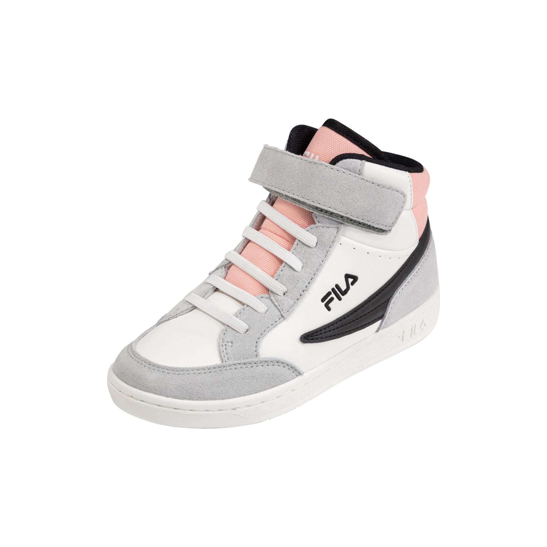 - Children\'s Sneakers Mid Fila Brands Velcro sneakers Crew -