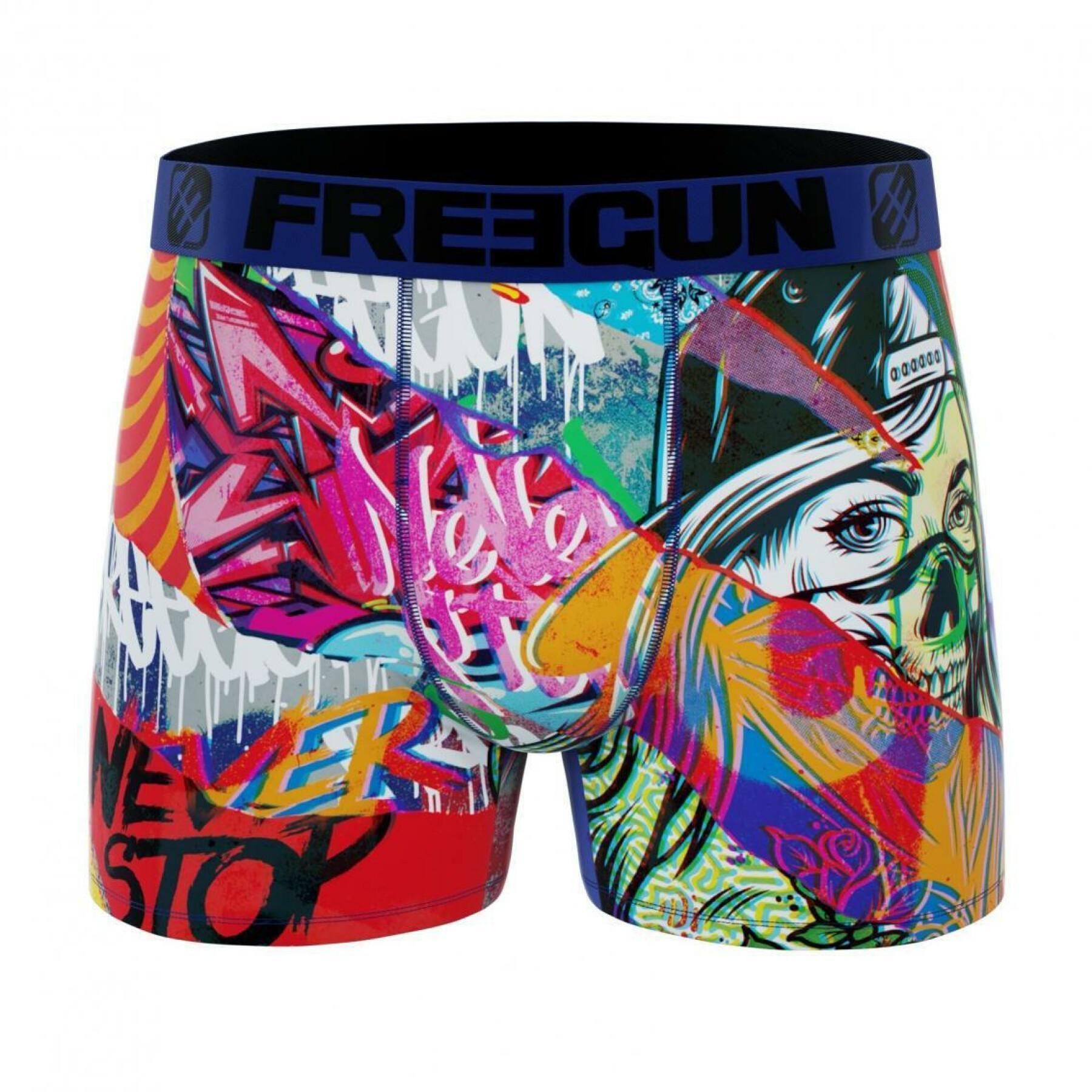 Children's boxer shorts Freegun Street Art Pinup