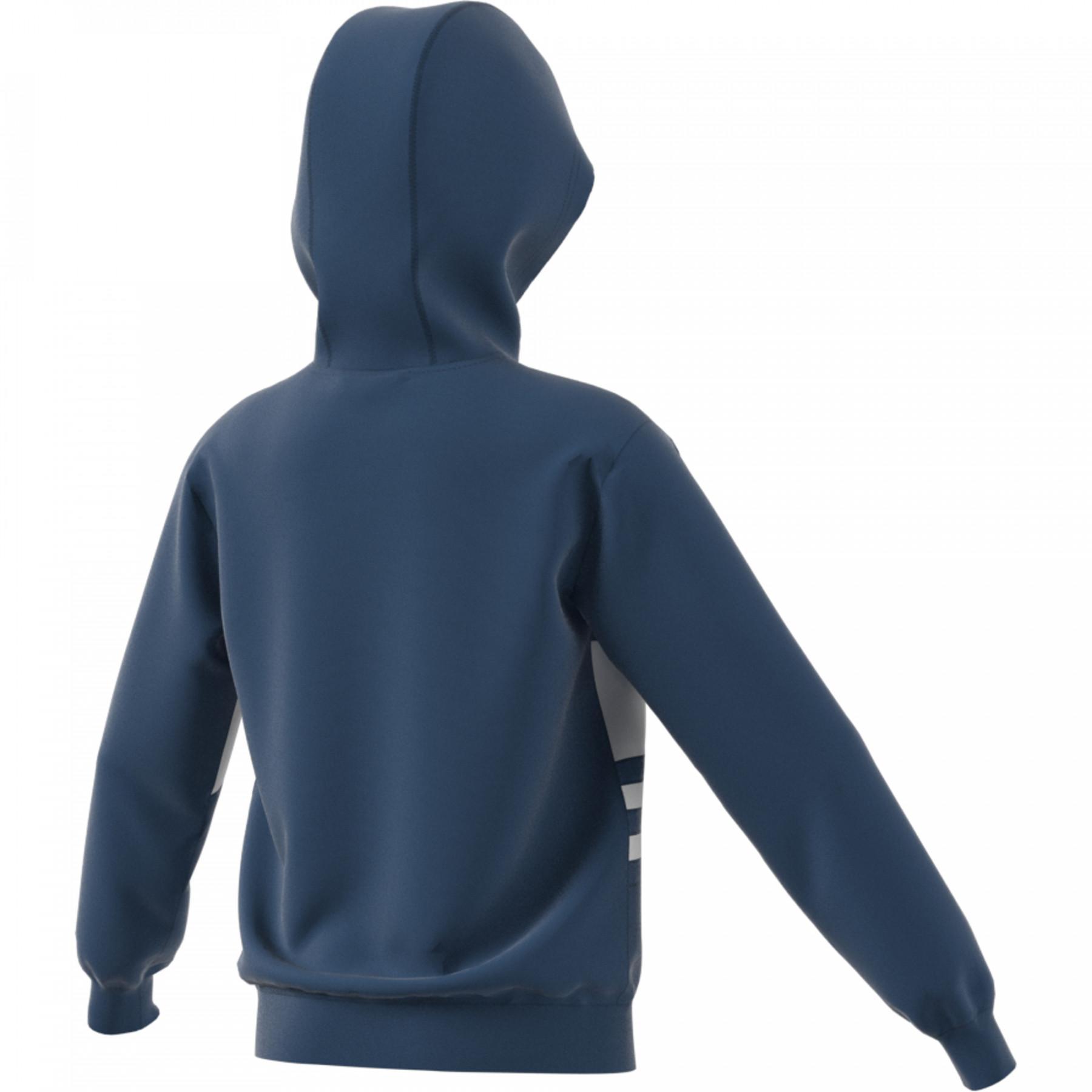 Sweatshirt child adidas Originals à capuche Big Trefoil