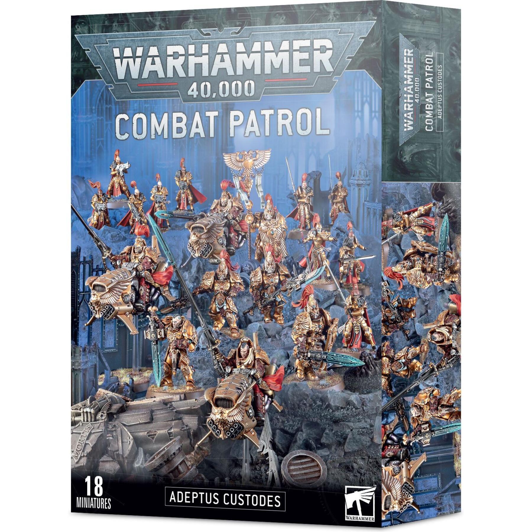 Figurine Games Workshop Warhammer 40k - Patrouille Adeptus Custodes