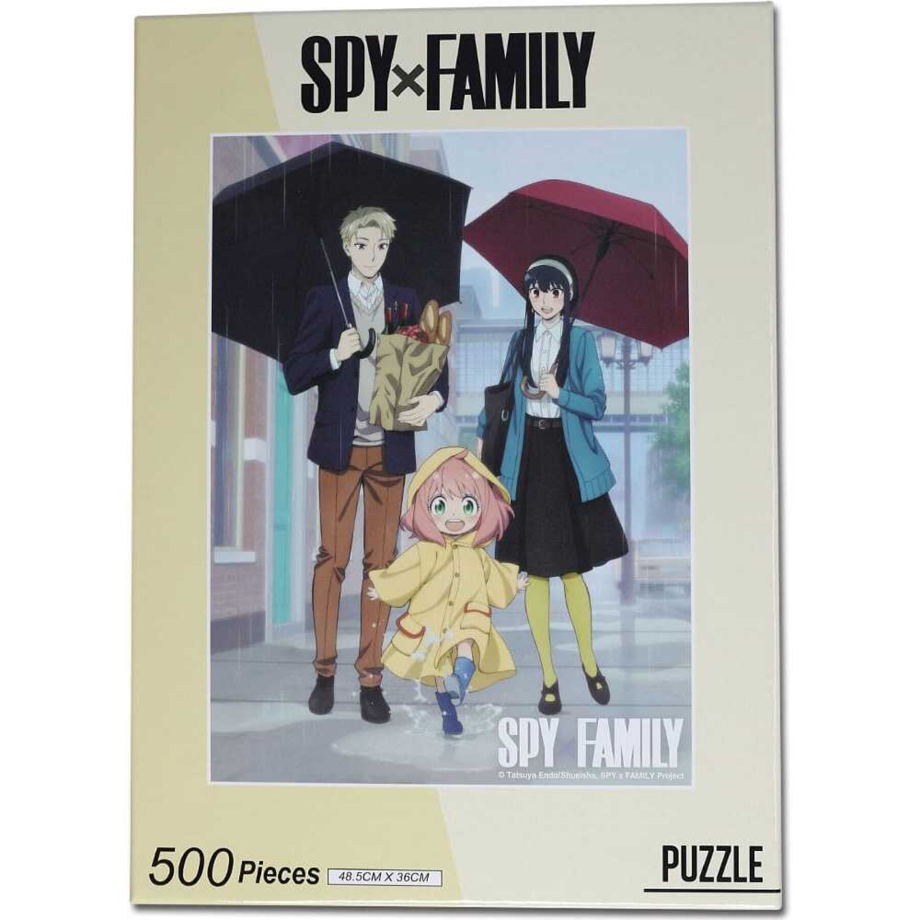 500-piece puzzle GETC Spy x Family Rainy Day