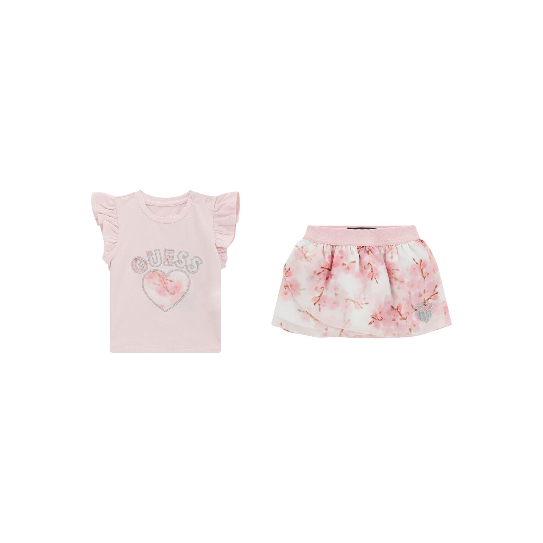 Baby girl t-shirt + skirt set Guess