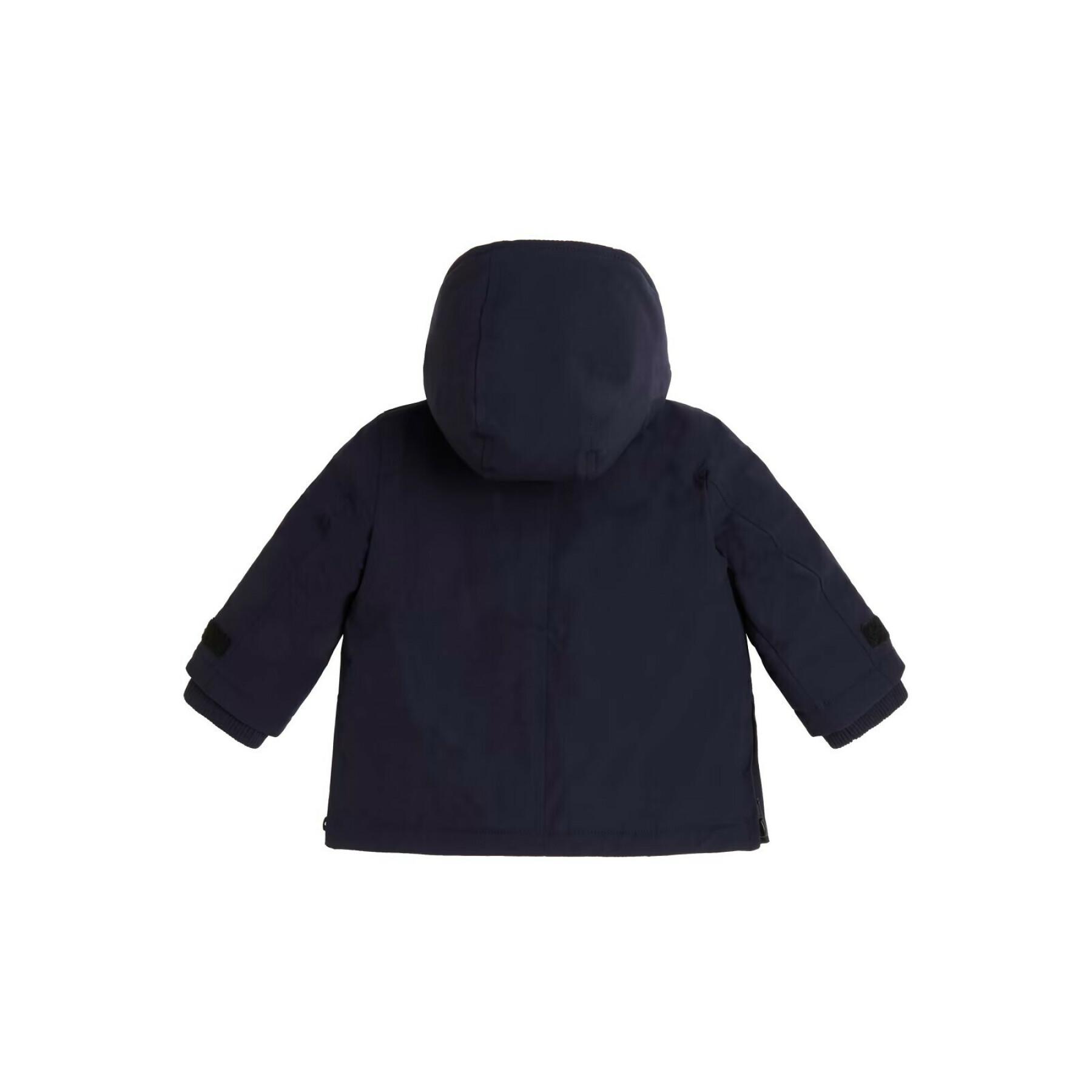 Boy's synthetic fur hooded parka Guess