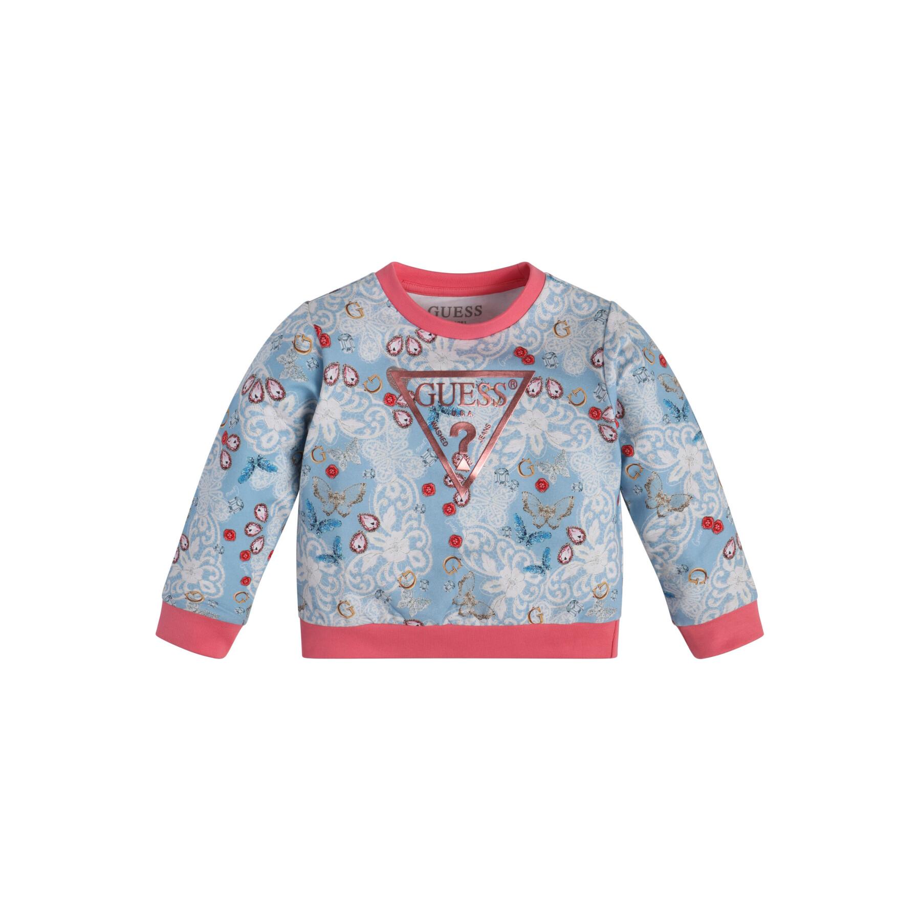 Sweatshirt baby girl Guess French Terry