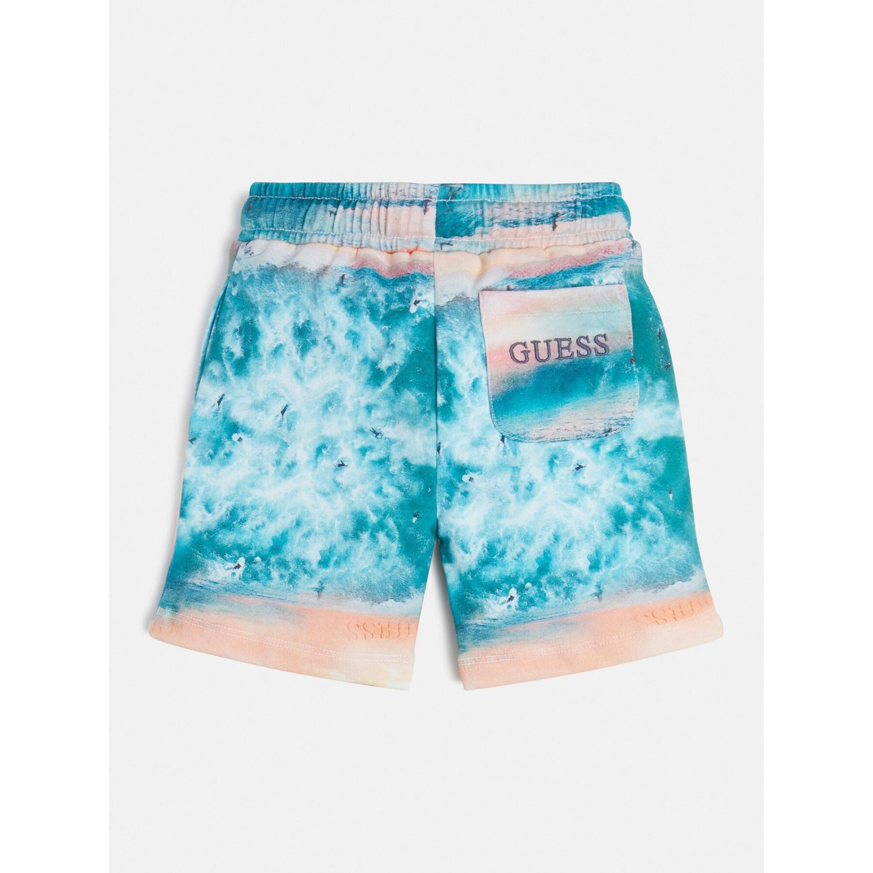 Baby boy shorts Guess French Terry