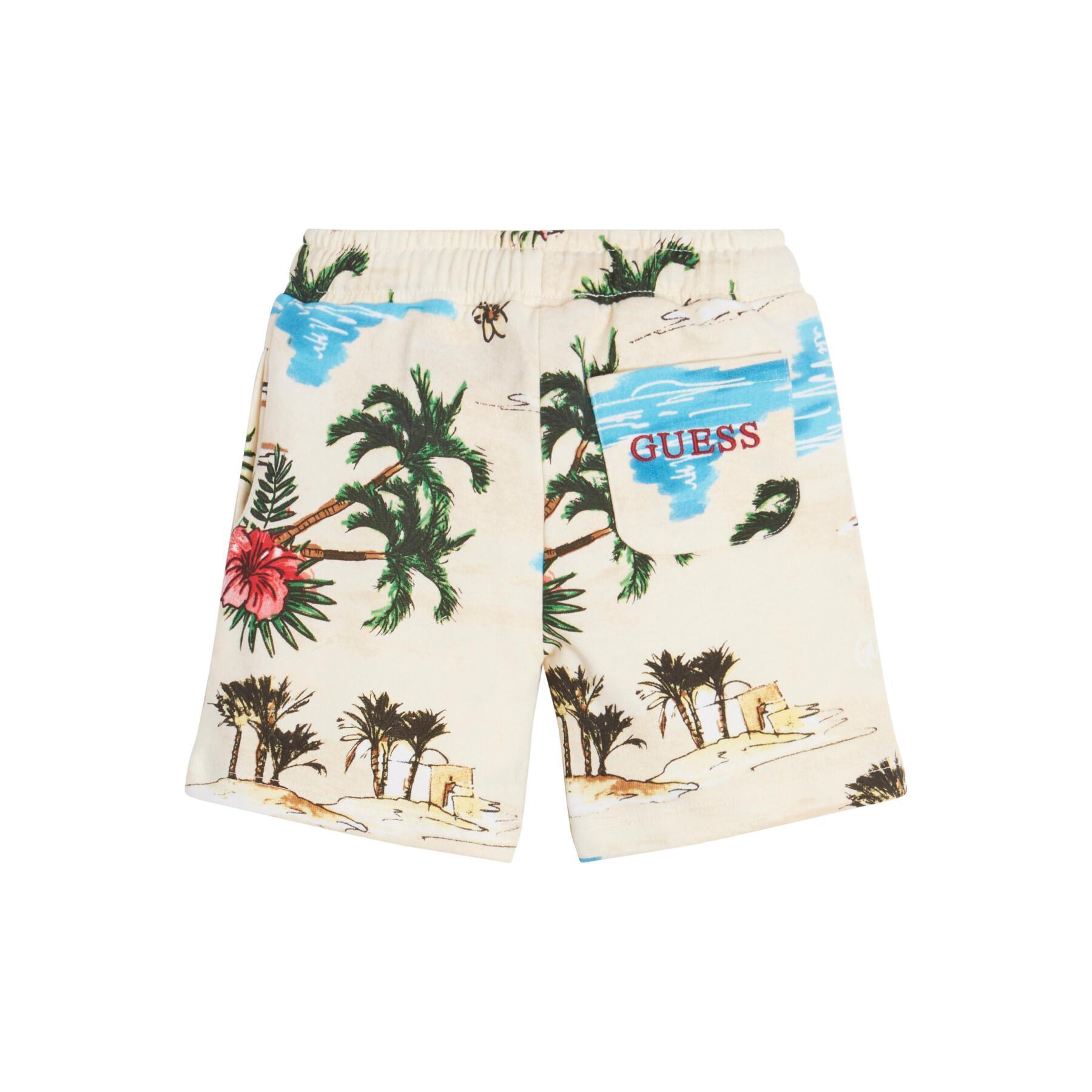 Baby boy shorts Guess French Terry