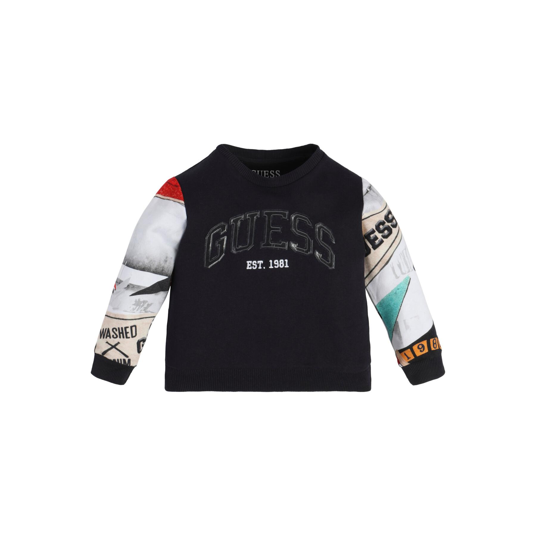 Sweatshirt baby boy Guess French Terry