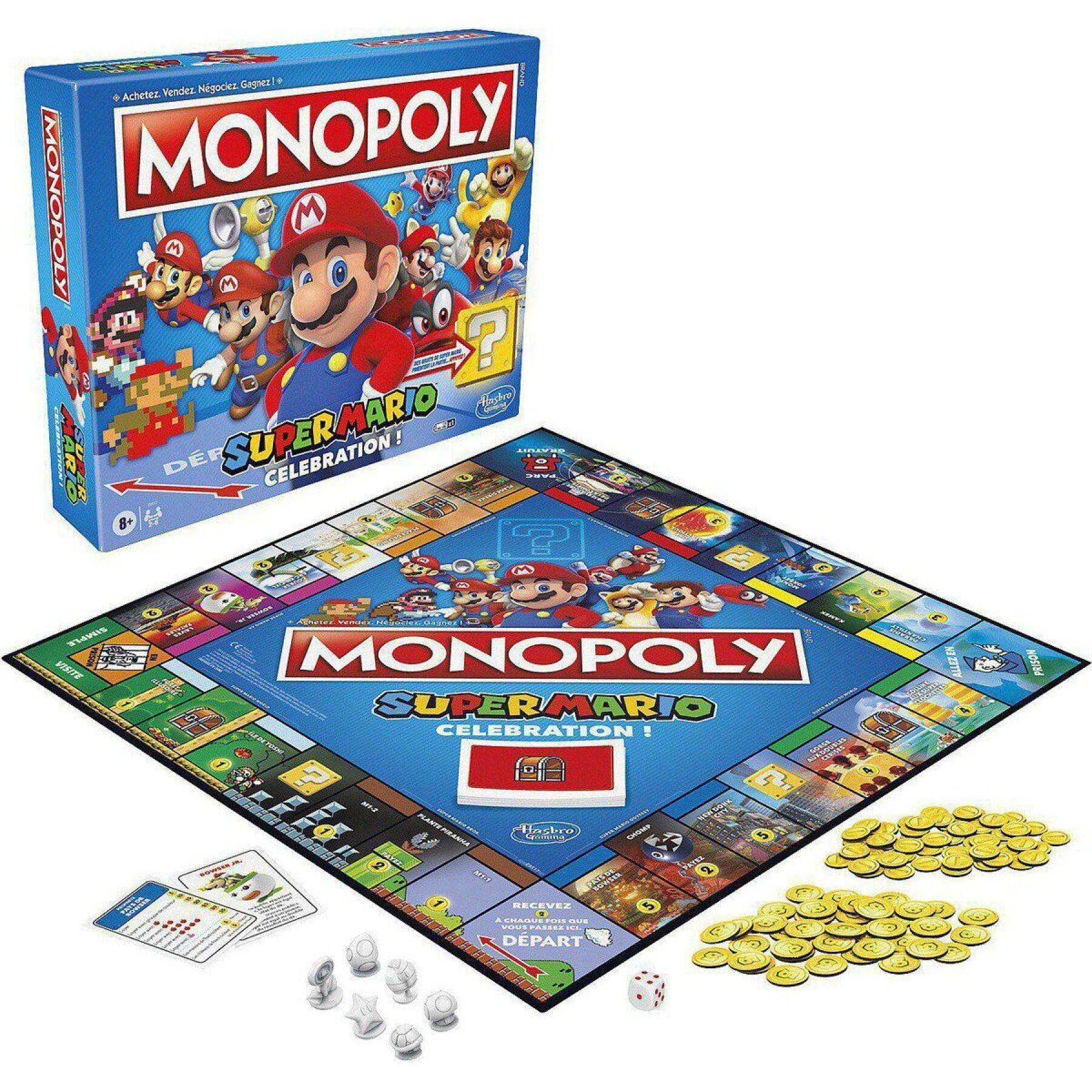 Monopoly board games Hasbro France Super Mario Celebration