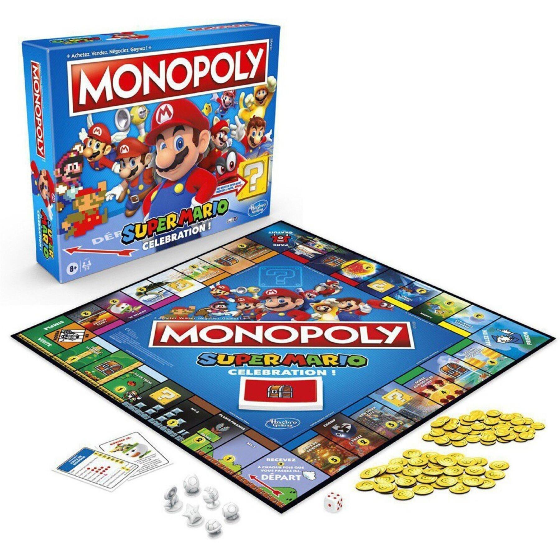 Monopoly board games Hasbro France Super Mario Celebration