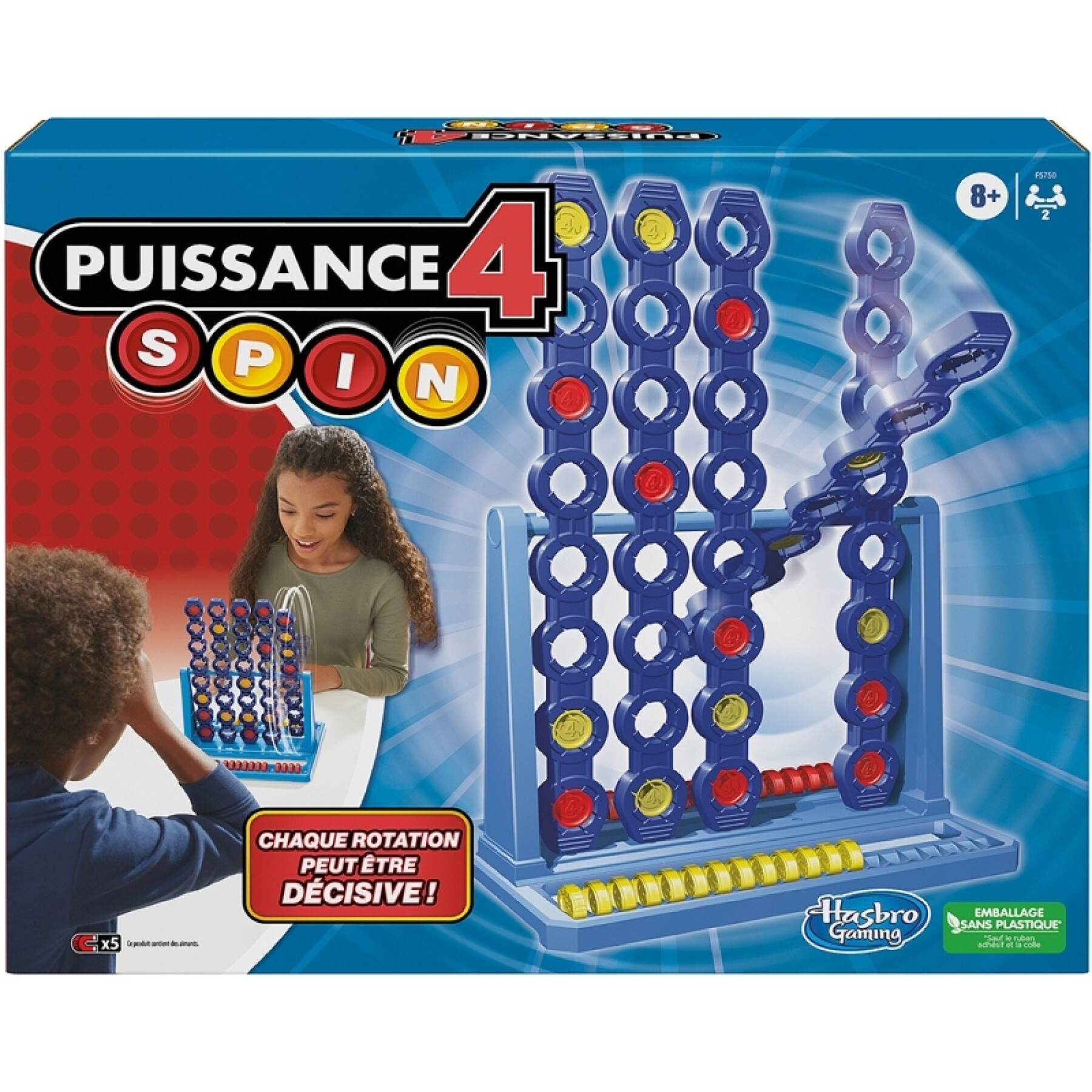 Board games to the power of 4 spin Hasbro France France