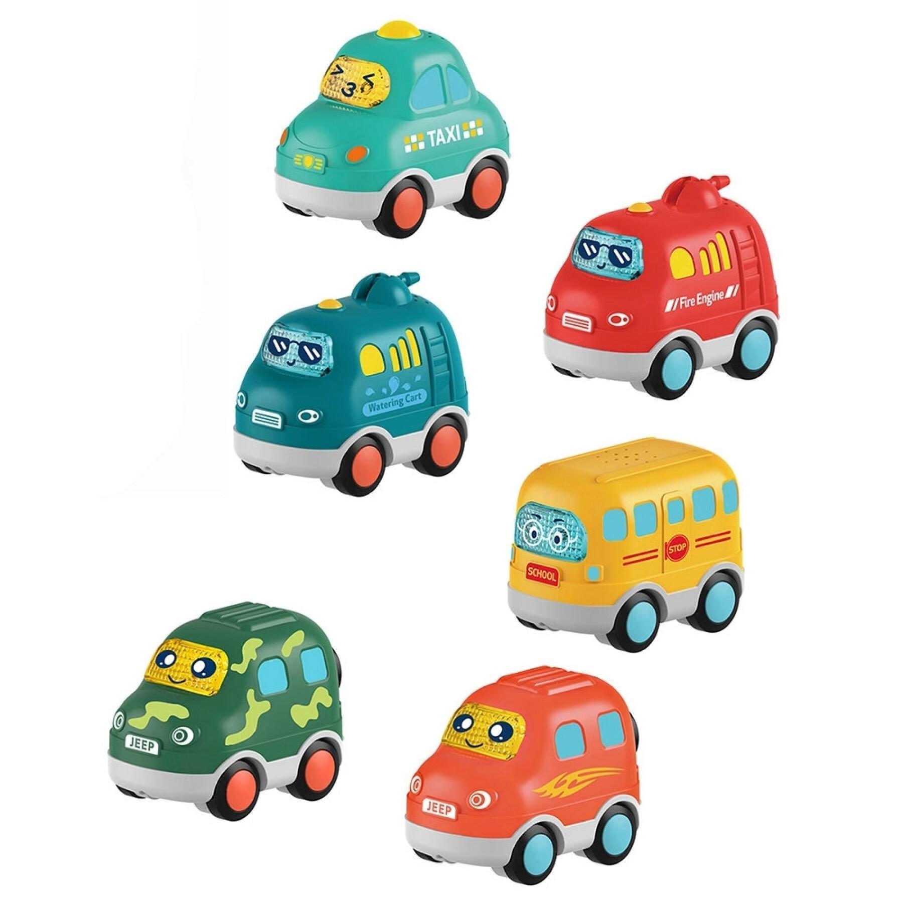 Vehicle box with 8 assorted models Huanger