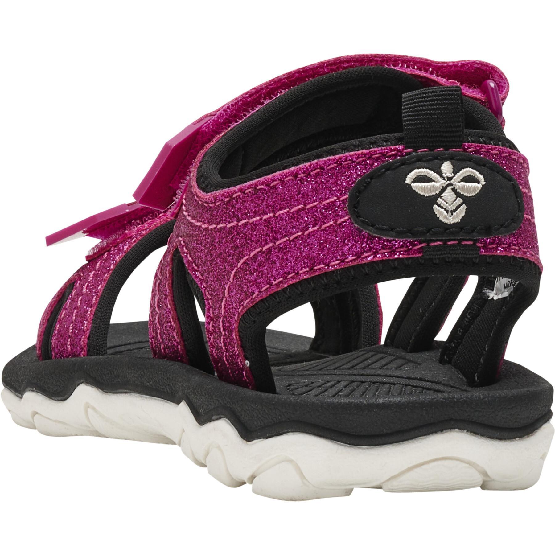 Sequined sandals girl Hummel Sport