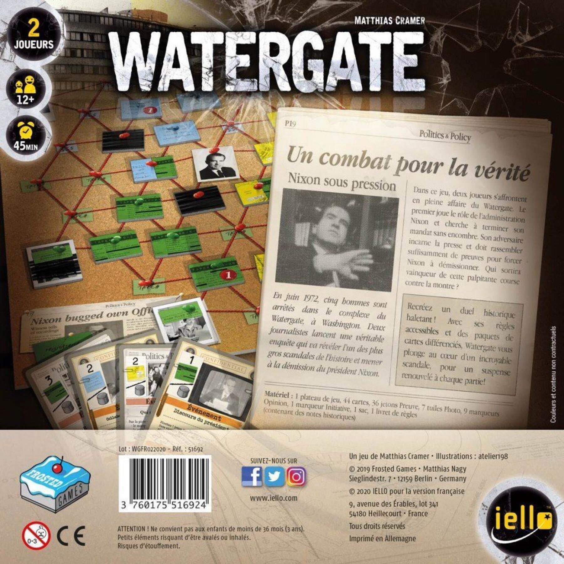 Board games IELLO Watergate