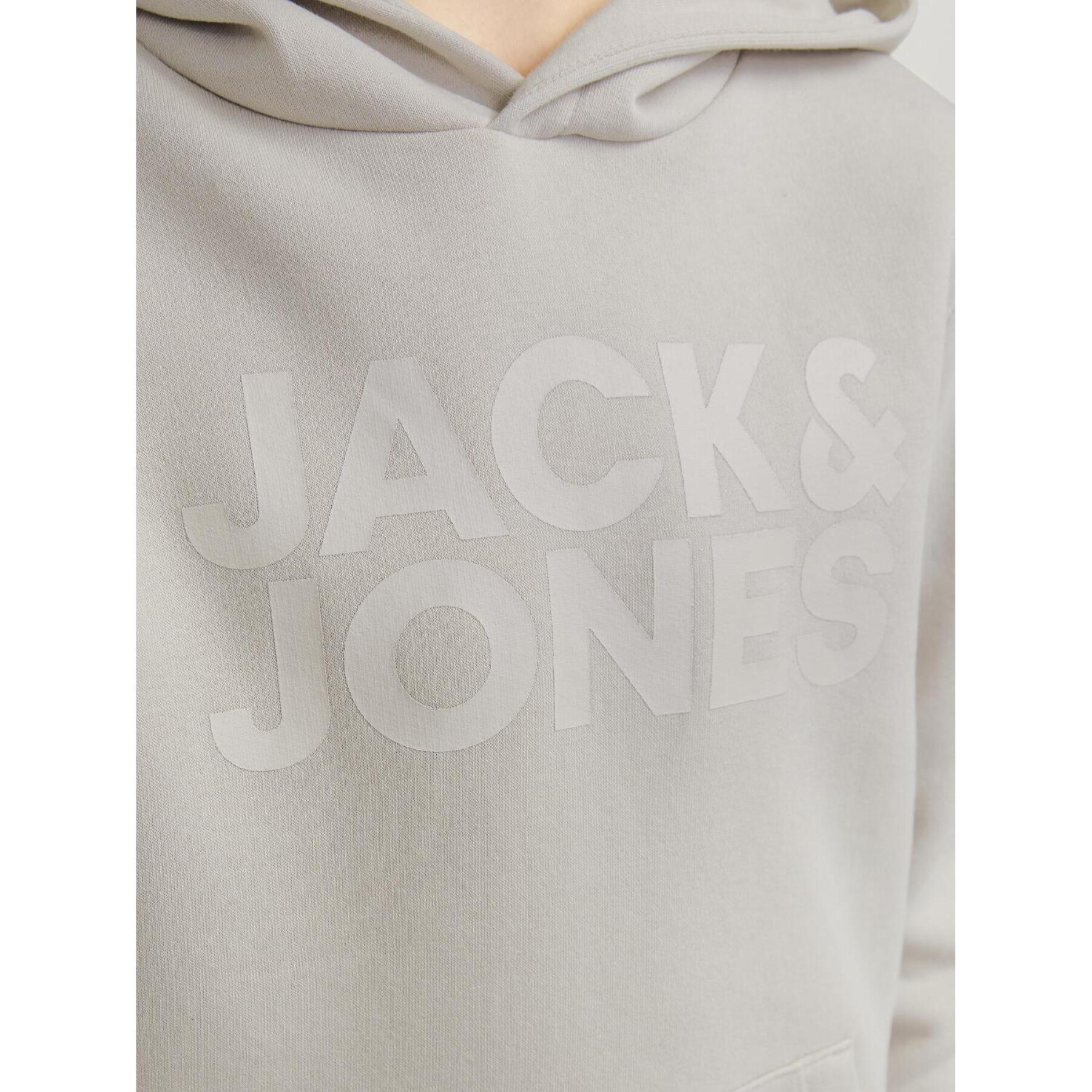Hooded sweatshirt with children's logo Jack & Jones Corp