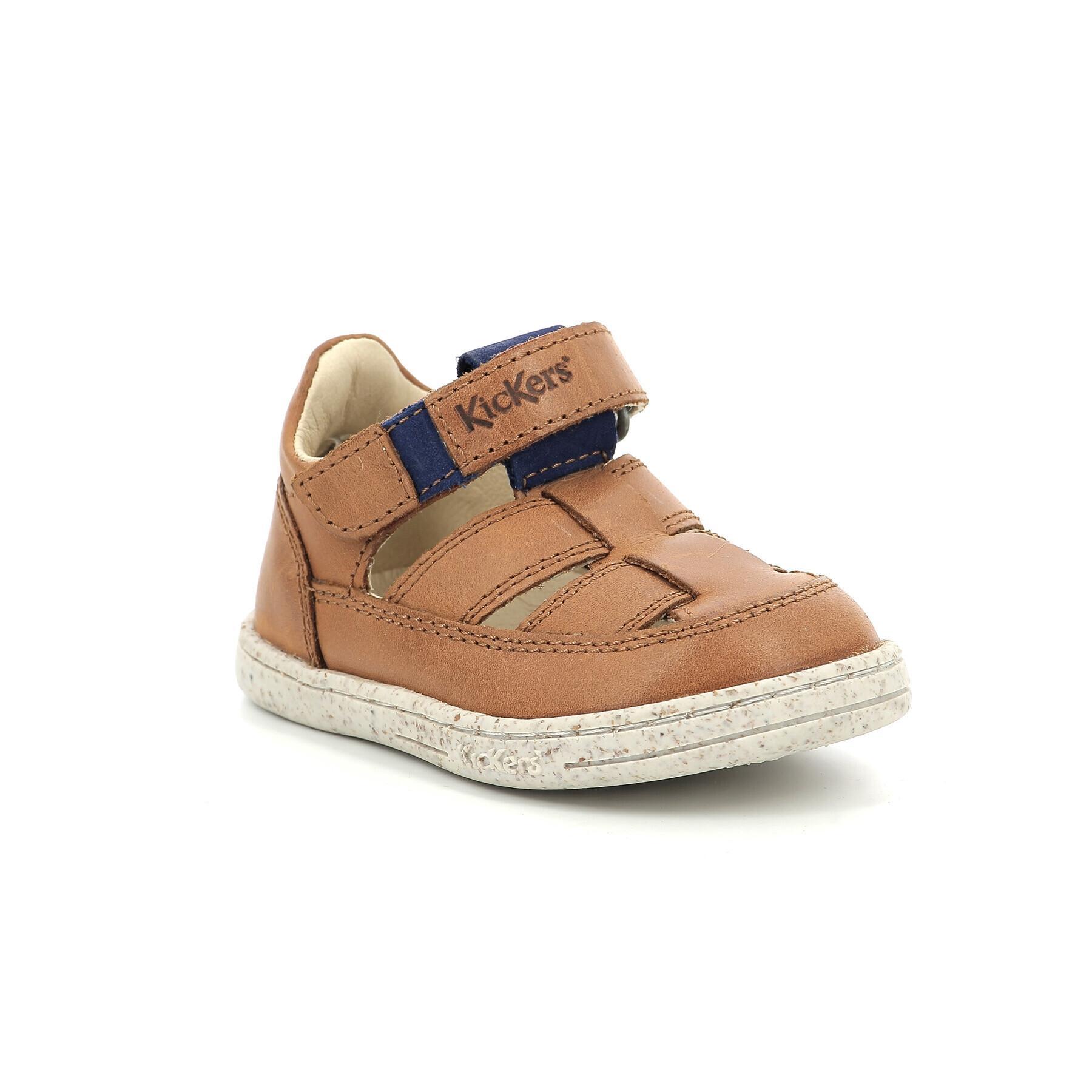 Baby sandals Kickers Tractus