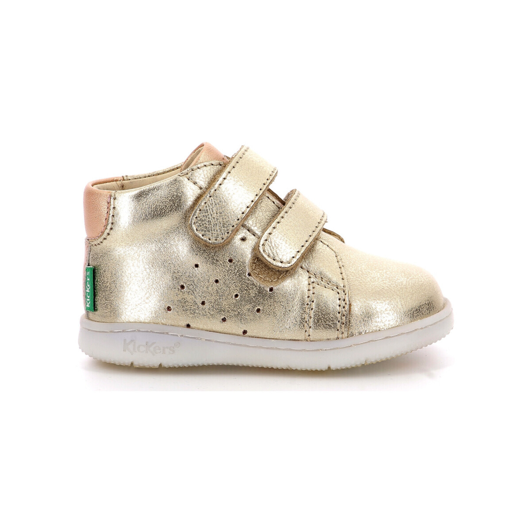 Baby girl sneakers Kickers Kickbelkro