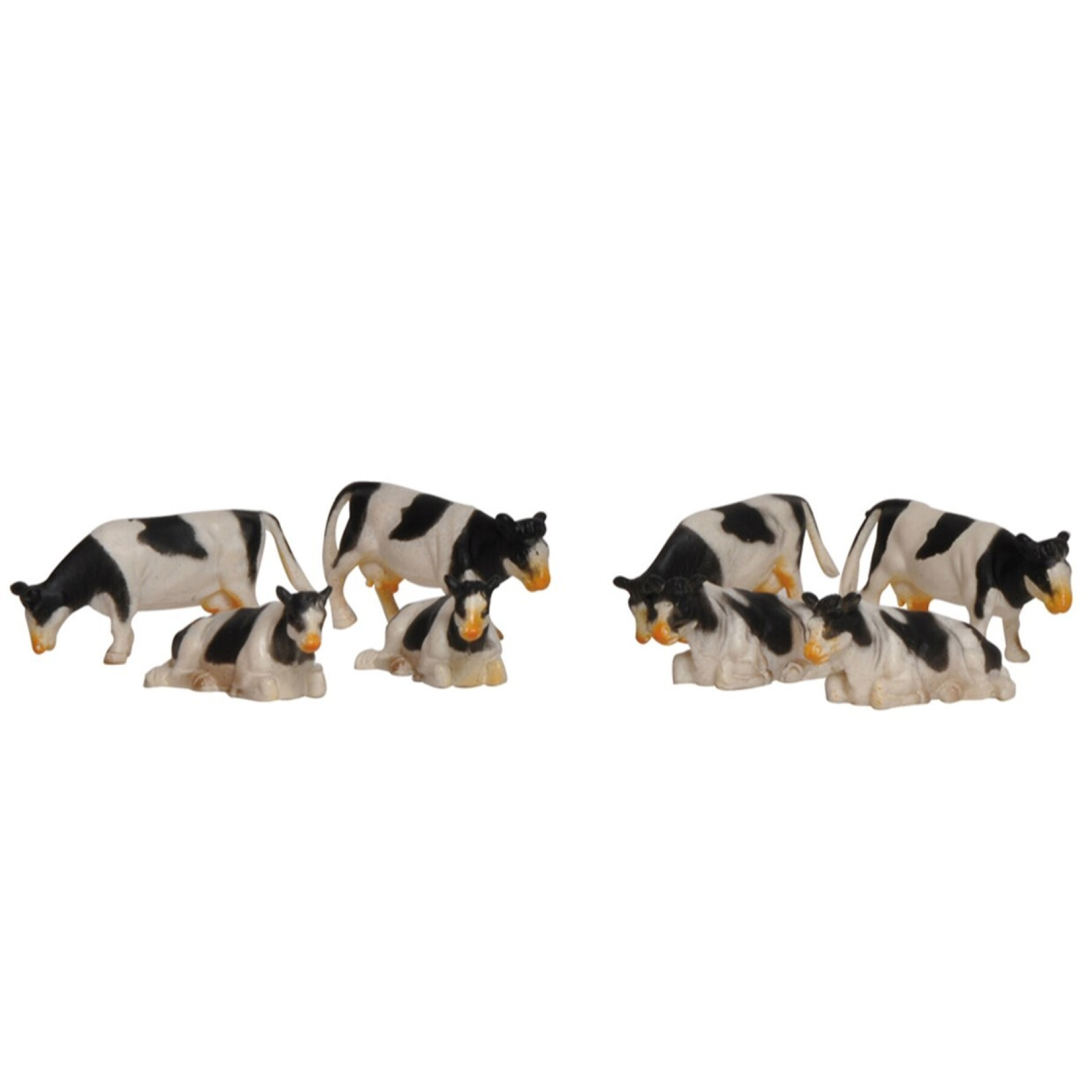 Figurine - cows Kidsglobe (x8)