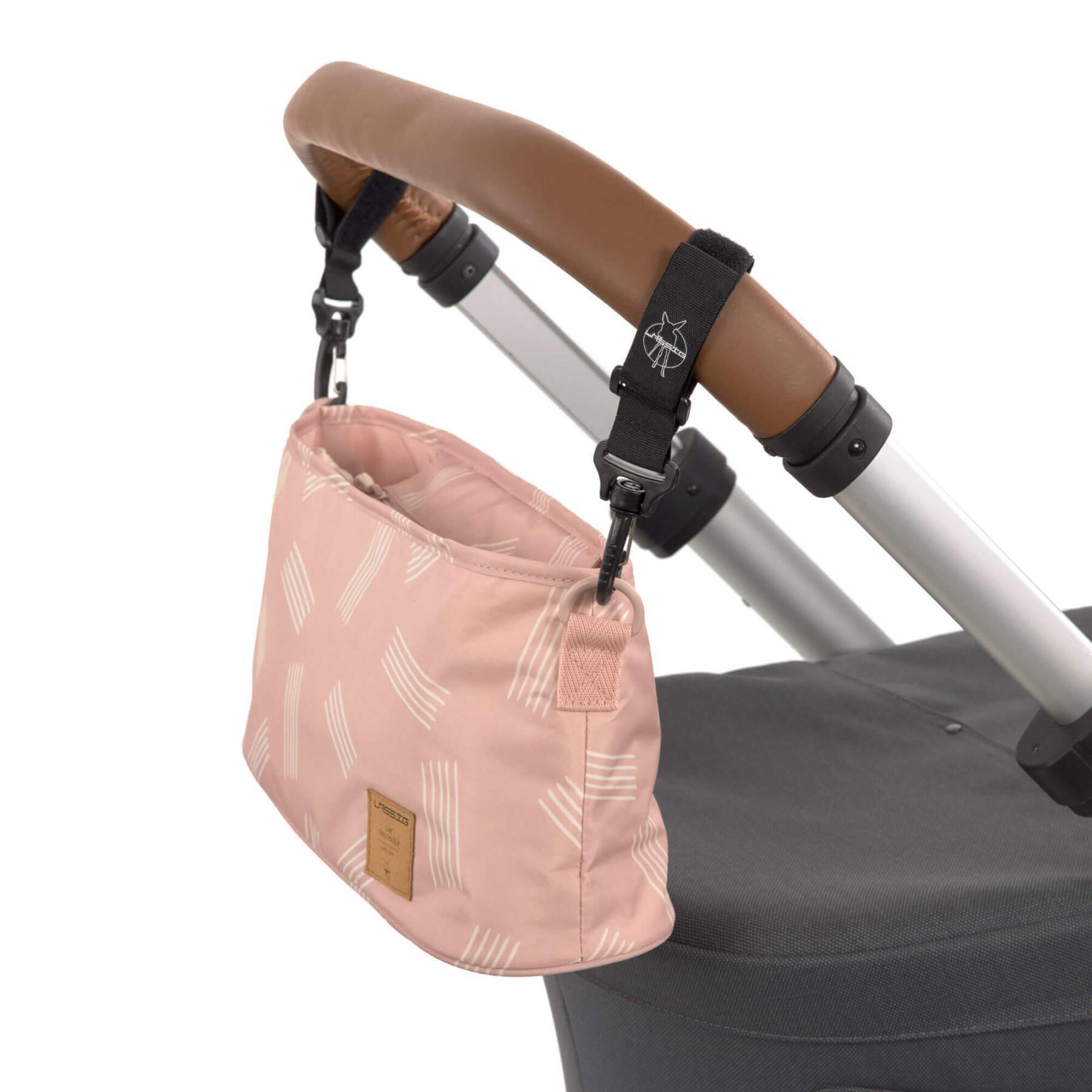 Baby stroller organizer pouch Lässig Soft Stripes