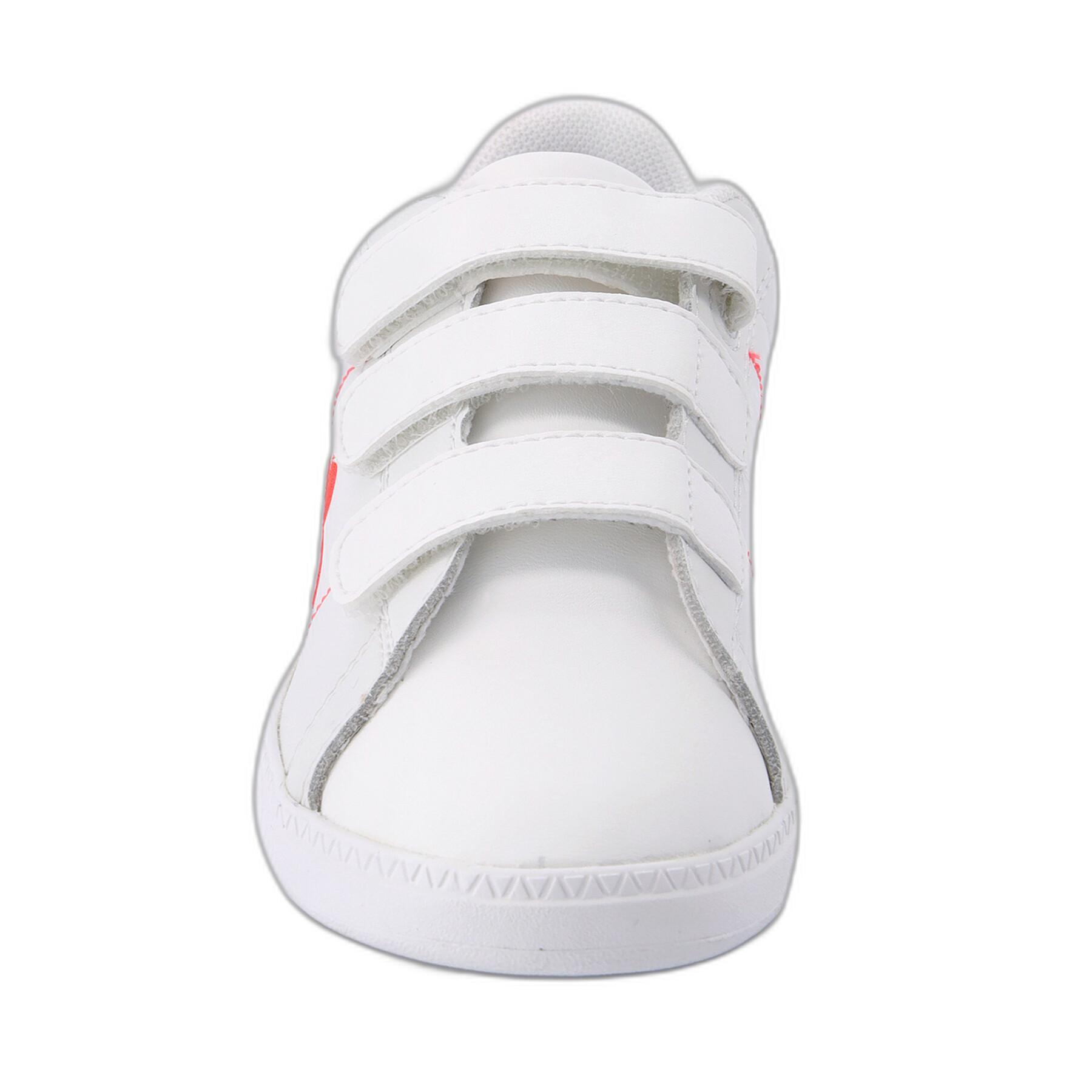 Girl sneakers Le Coq Sportif Courtclassic PS Fluo