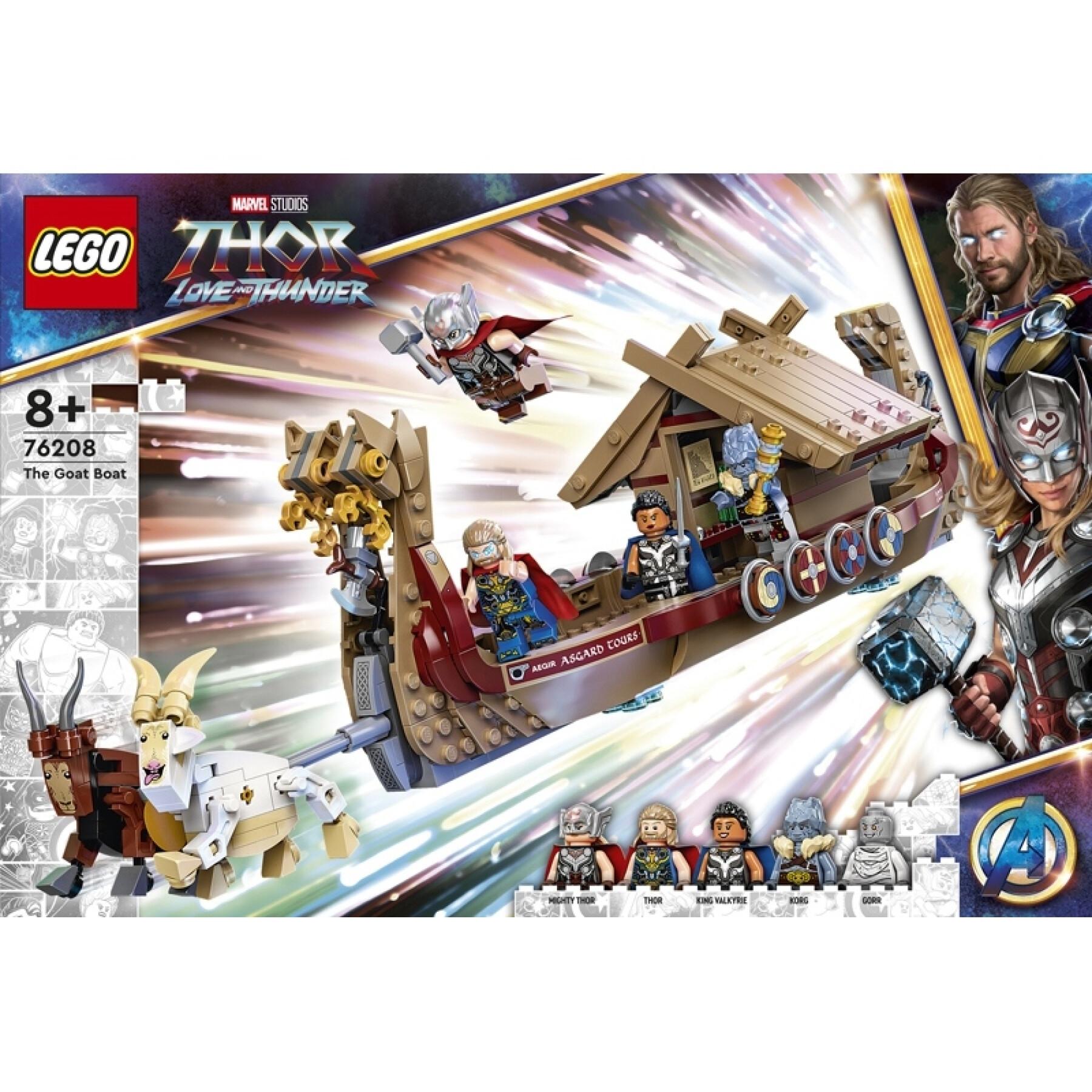 Construction games Lego Drakkar De Thor Marvel