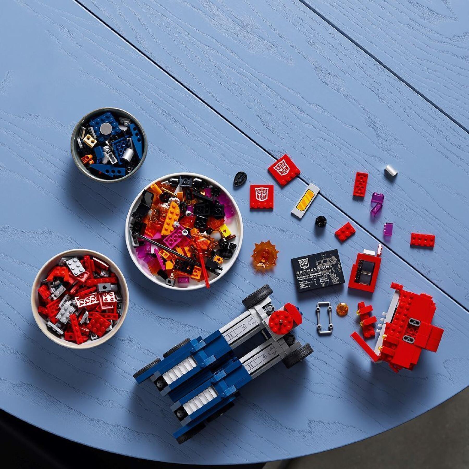 Construction games Lego Optimus Prime Transformers
