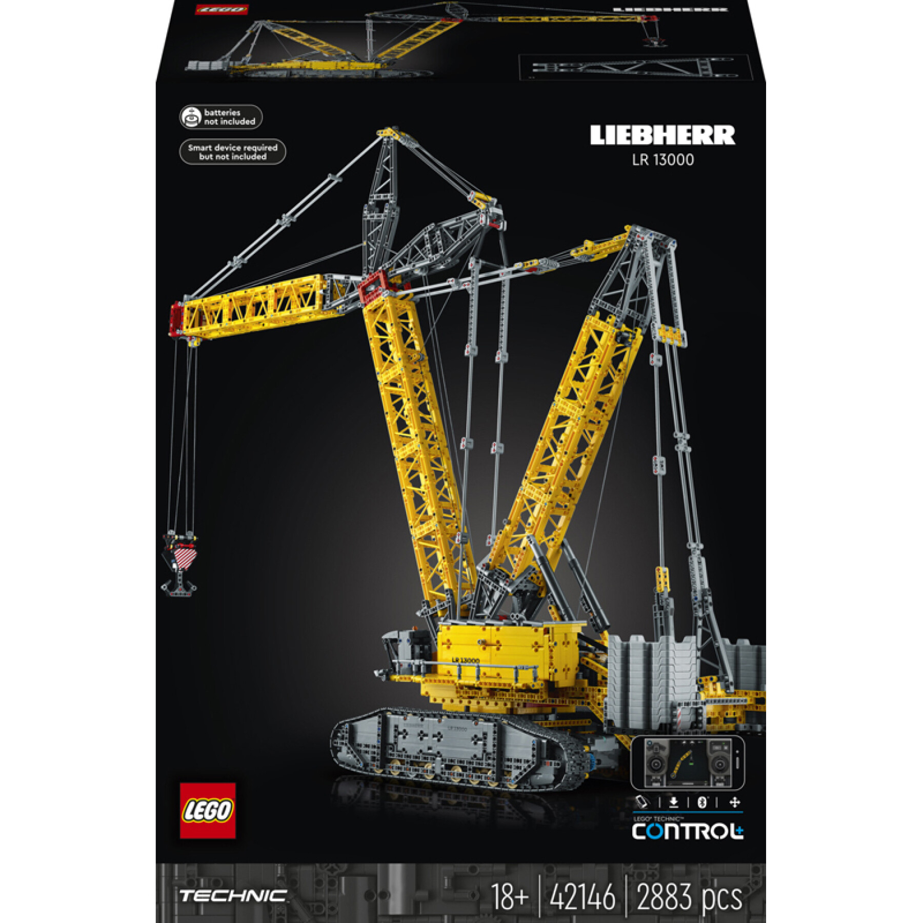 Vehicle building sets Lego Liebherr Lr 13000