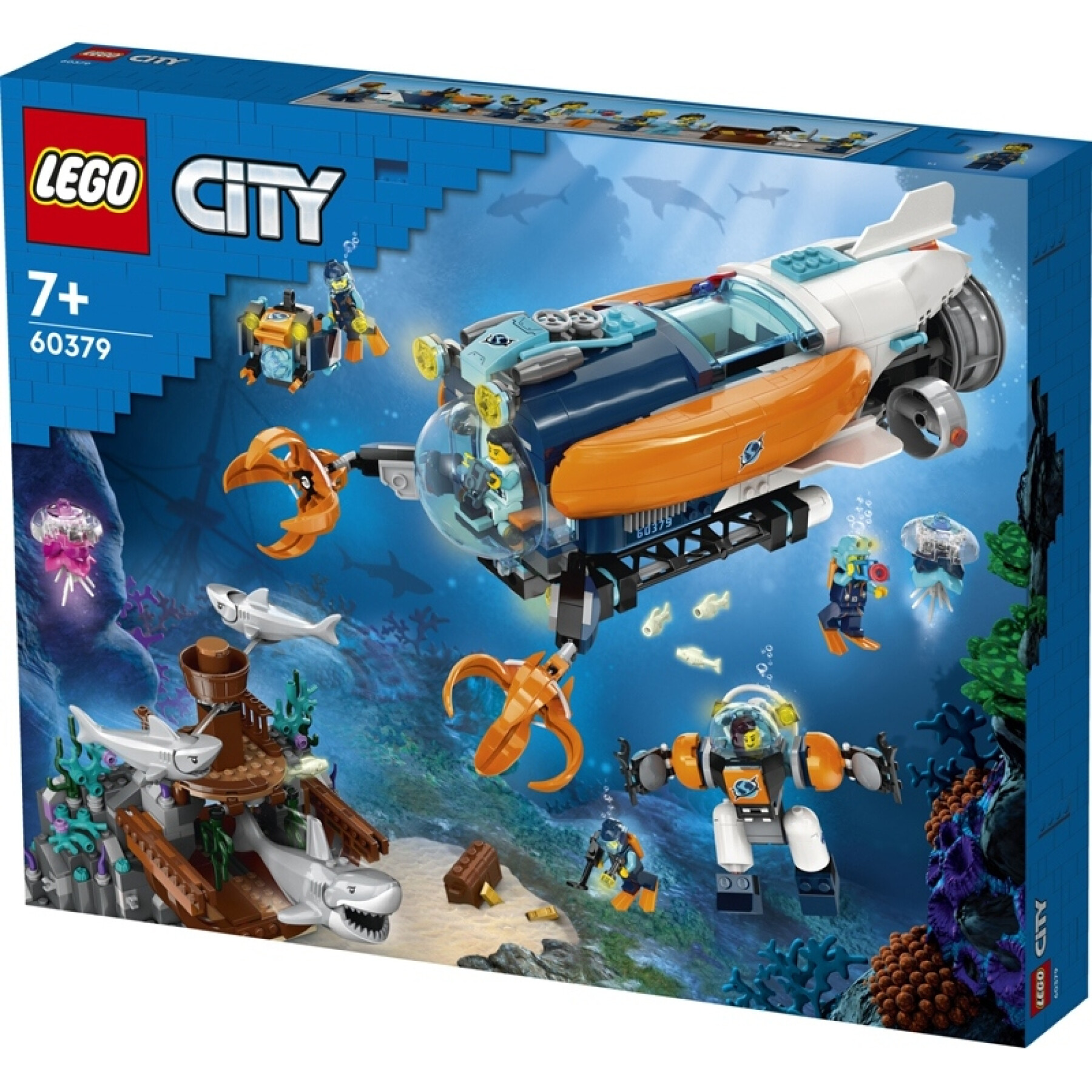 Underwater building sets Lego City