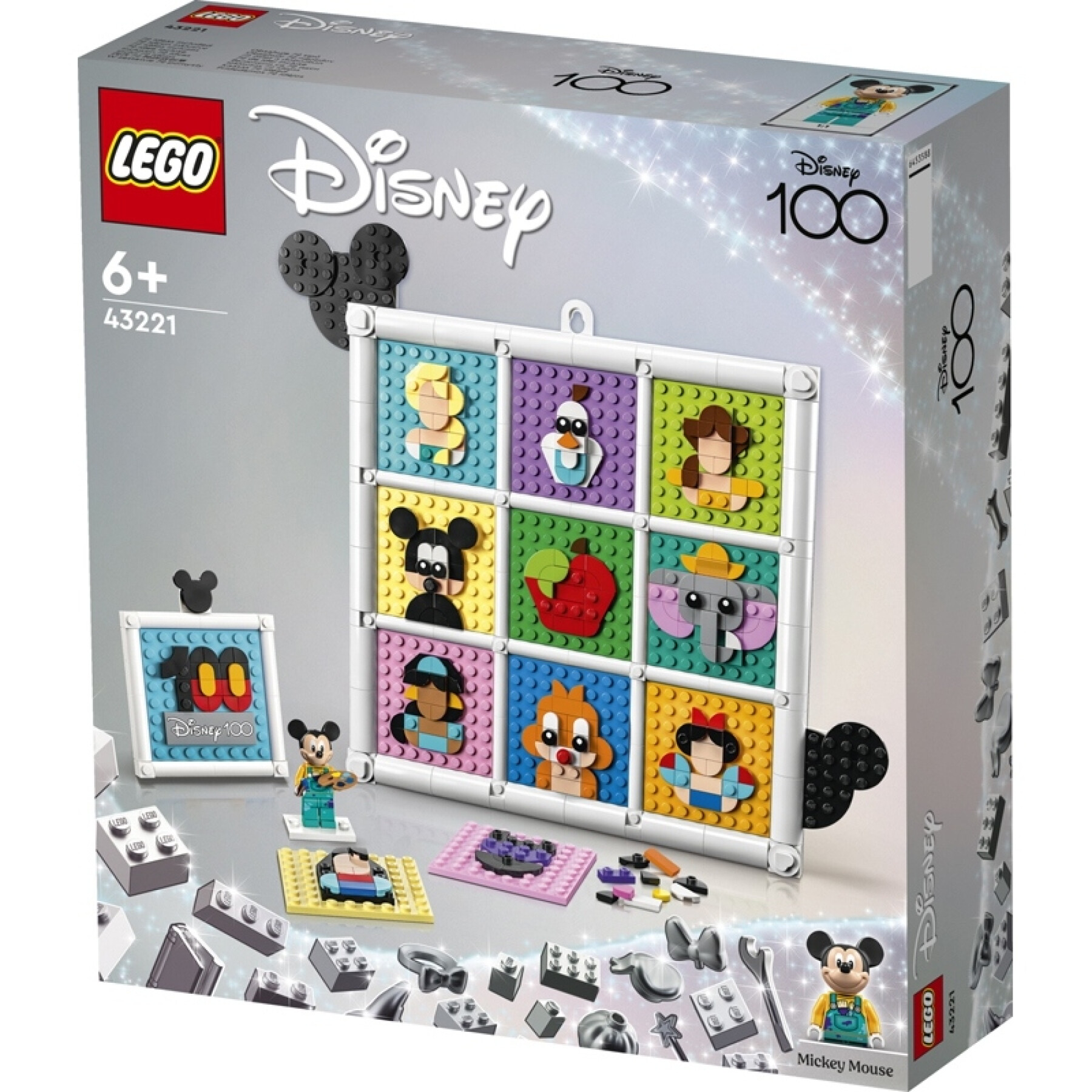 Building sets 100 years icons Lego Disney