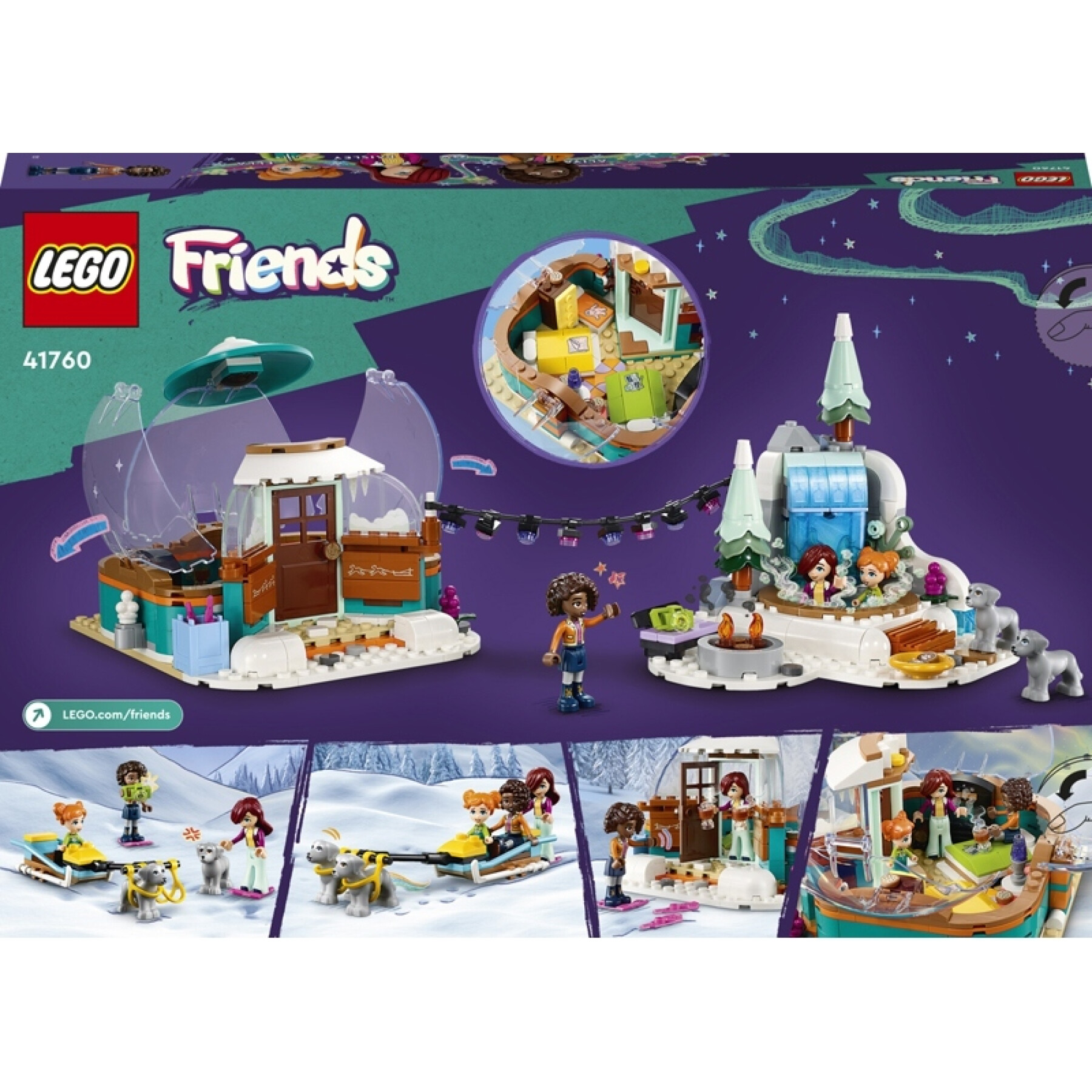 Vacation igloo building sets Lego Friends