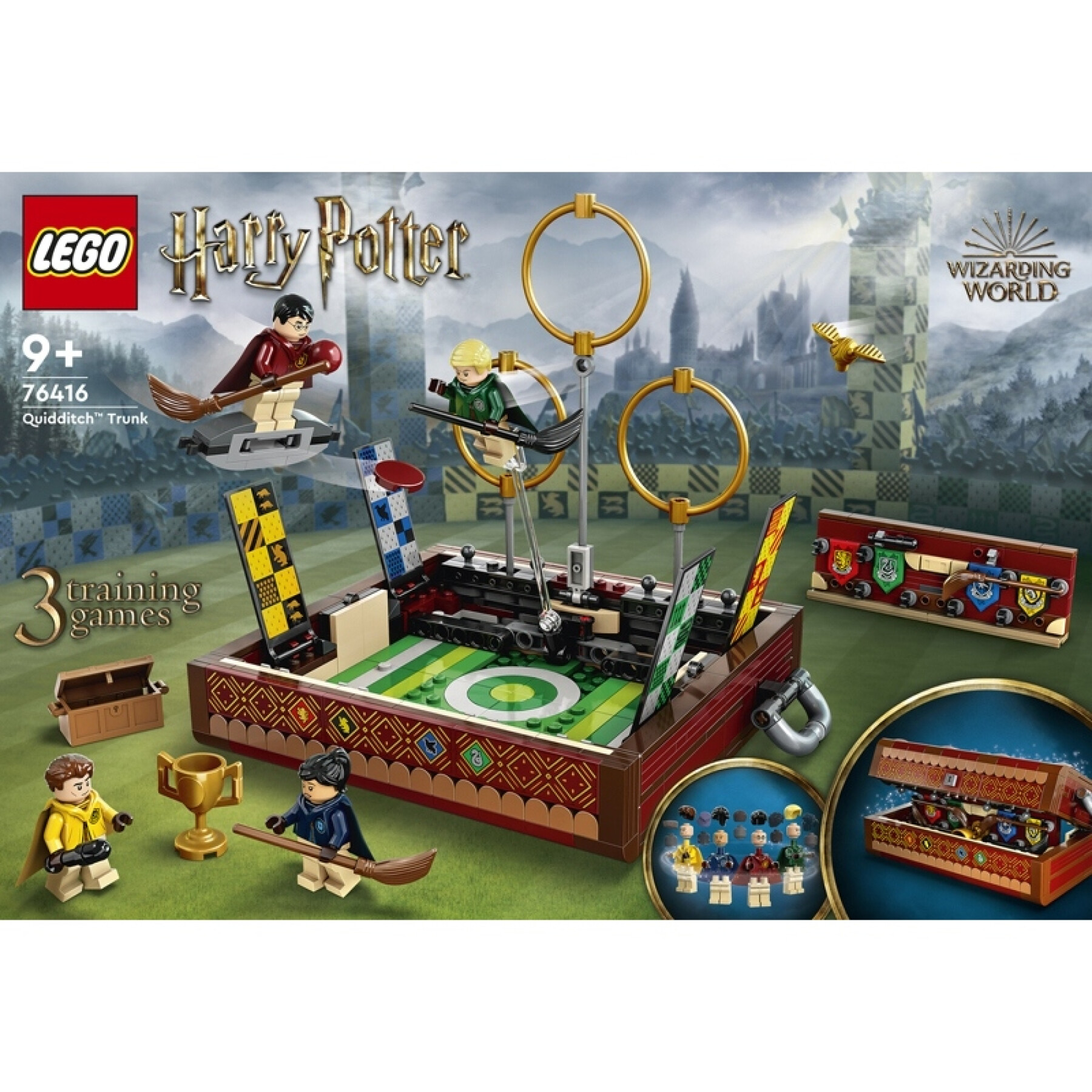 Building sets quidditch potter case Lego