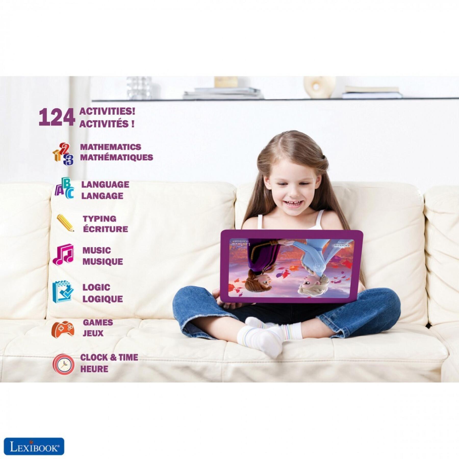 Educational games bilingual computer the snow queen of124 activities in english / french Lexibook