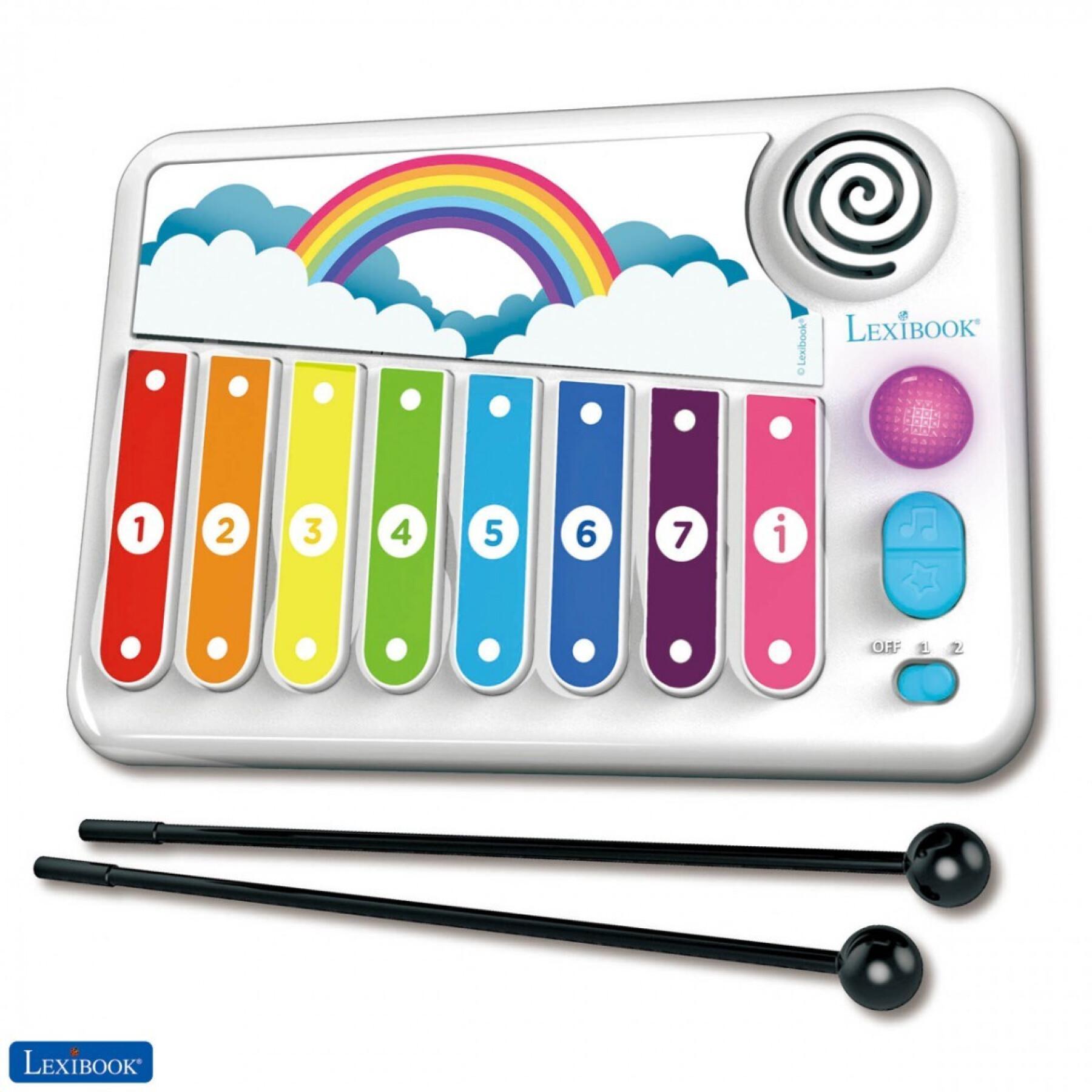 Xylophone with light music learning Lexibook