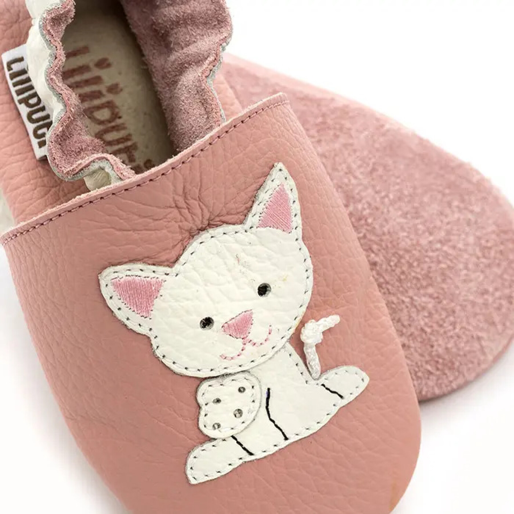 Soft baby slippers Liliputi Pussycat