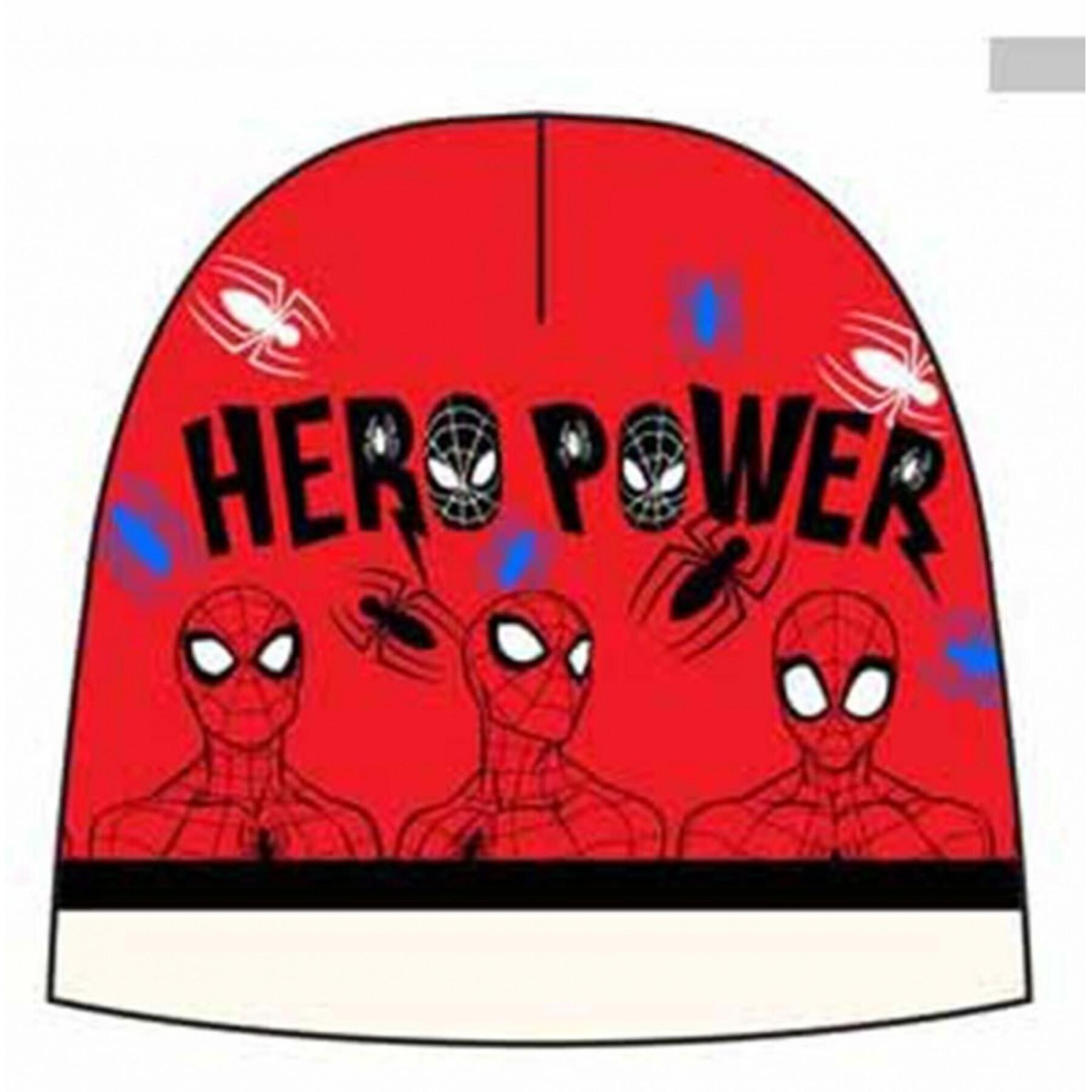 2 colors beanie child spiderman hero power Marvel