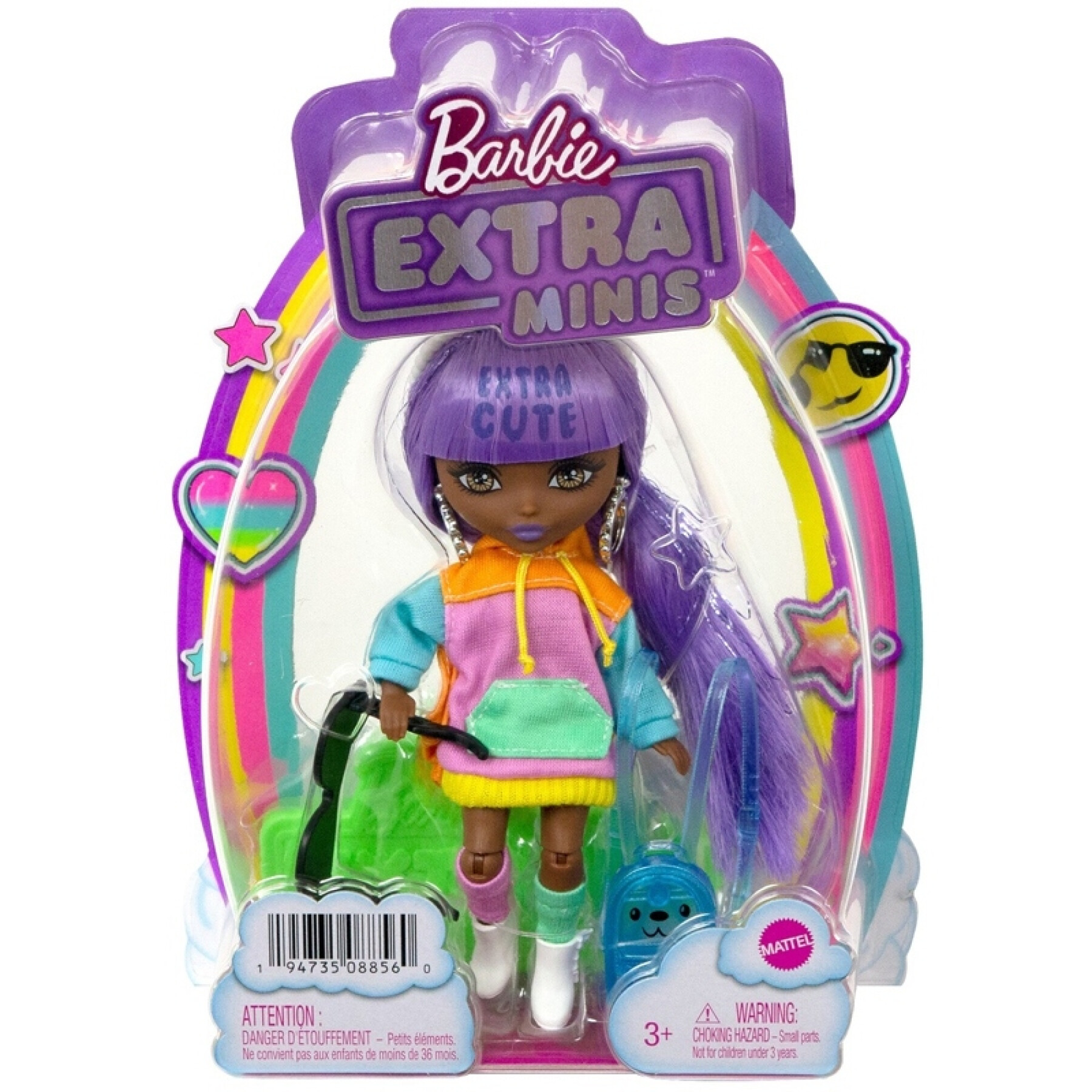 Barbie extra mini 7 doll Mattel France