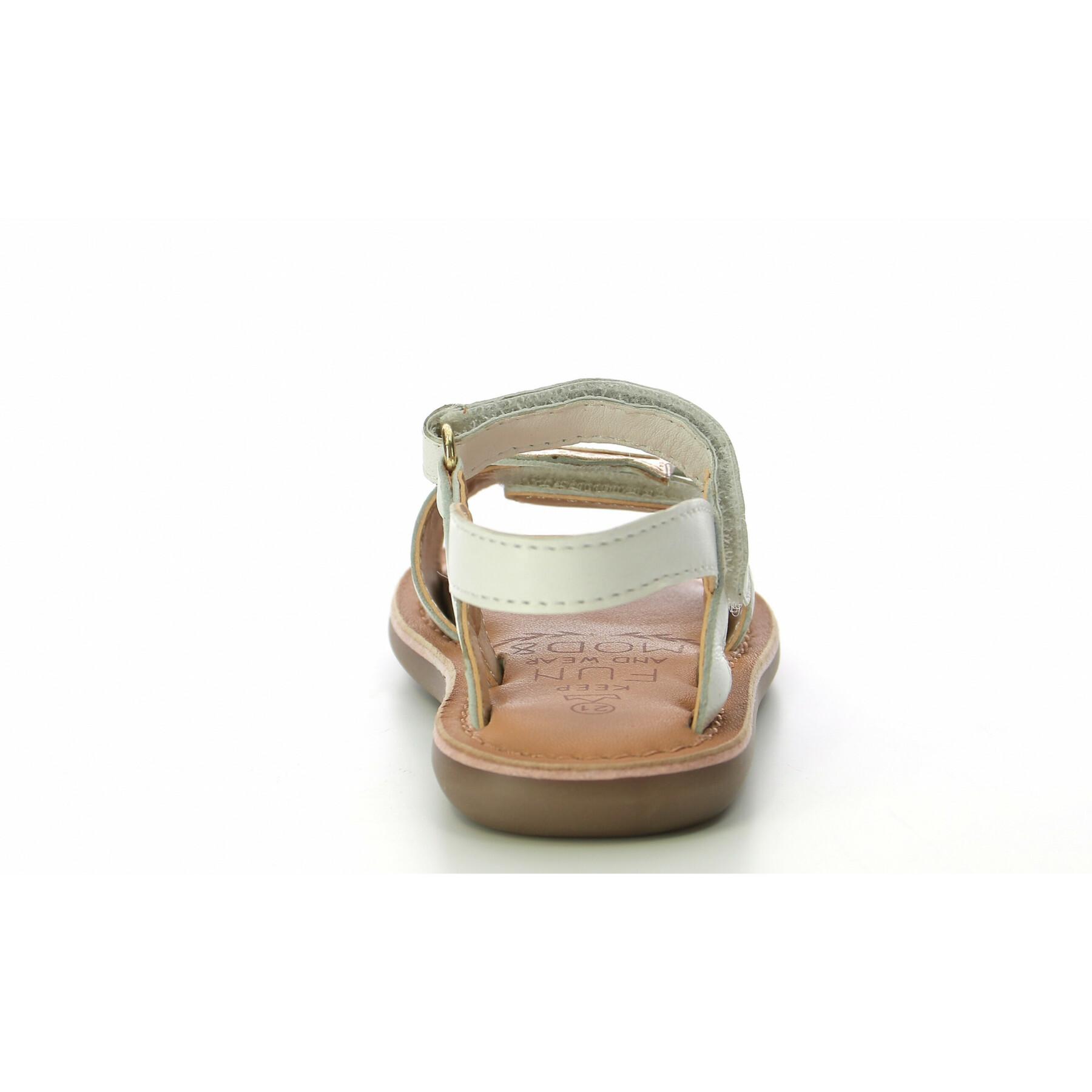Baby girl sandals MOD 8 Clodibou