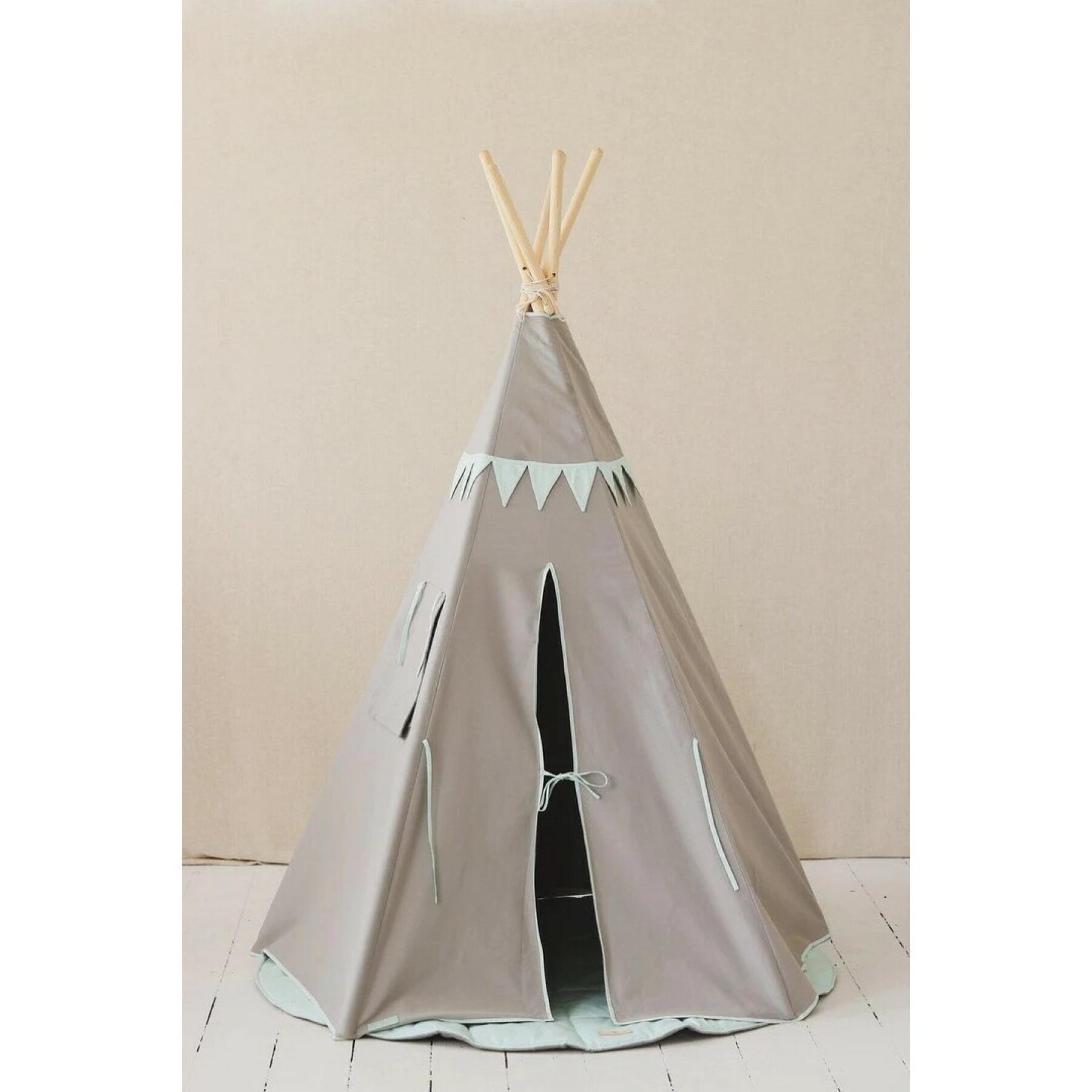 Tipi with garland Moi Mili "Mint Love"