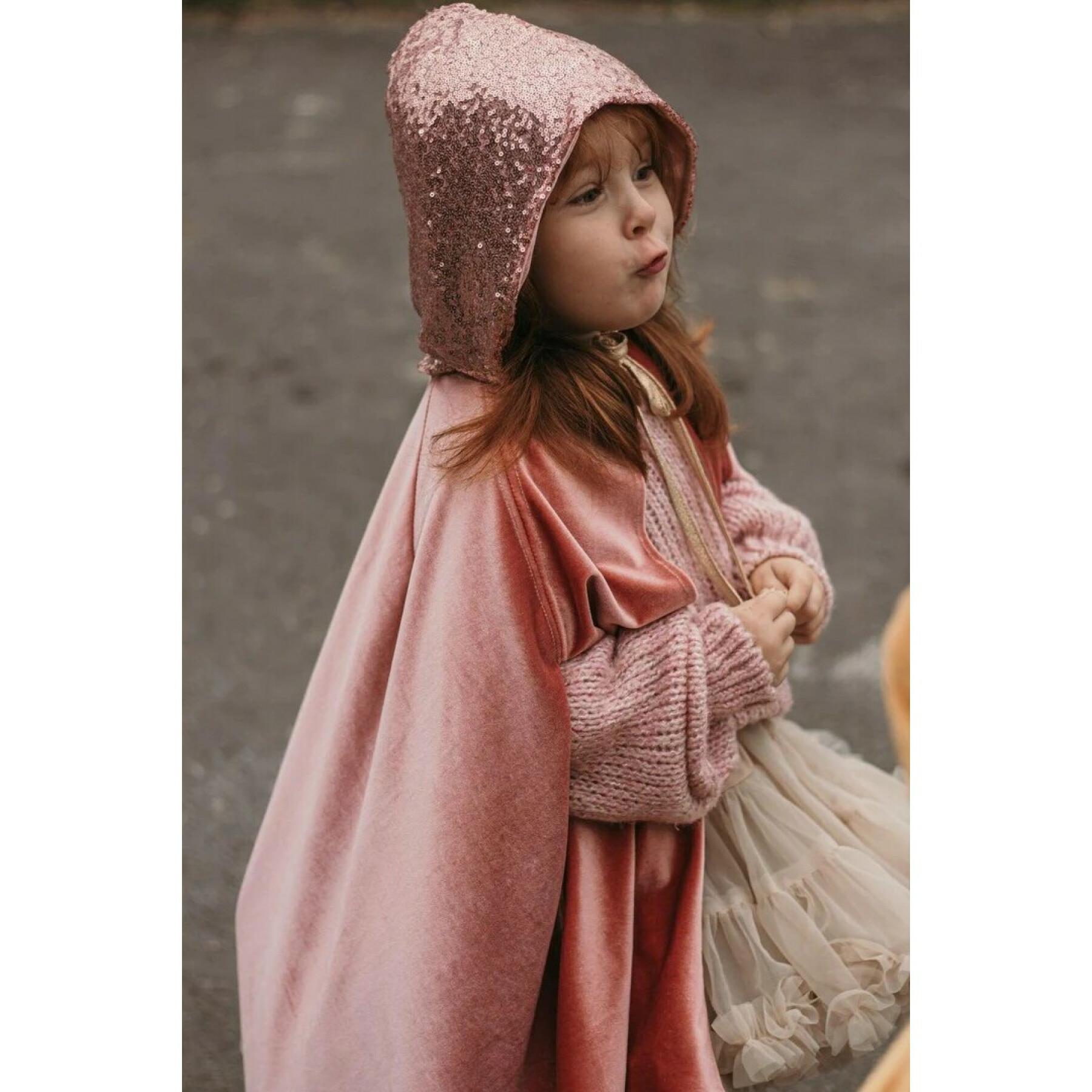 Magic cape for children Moi Mili "Le petit chaperon rose"