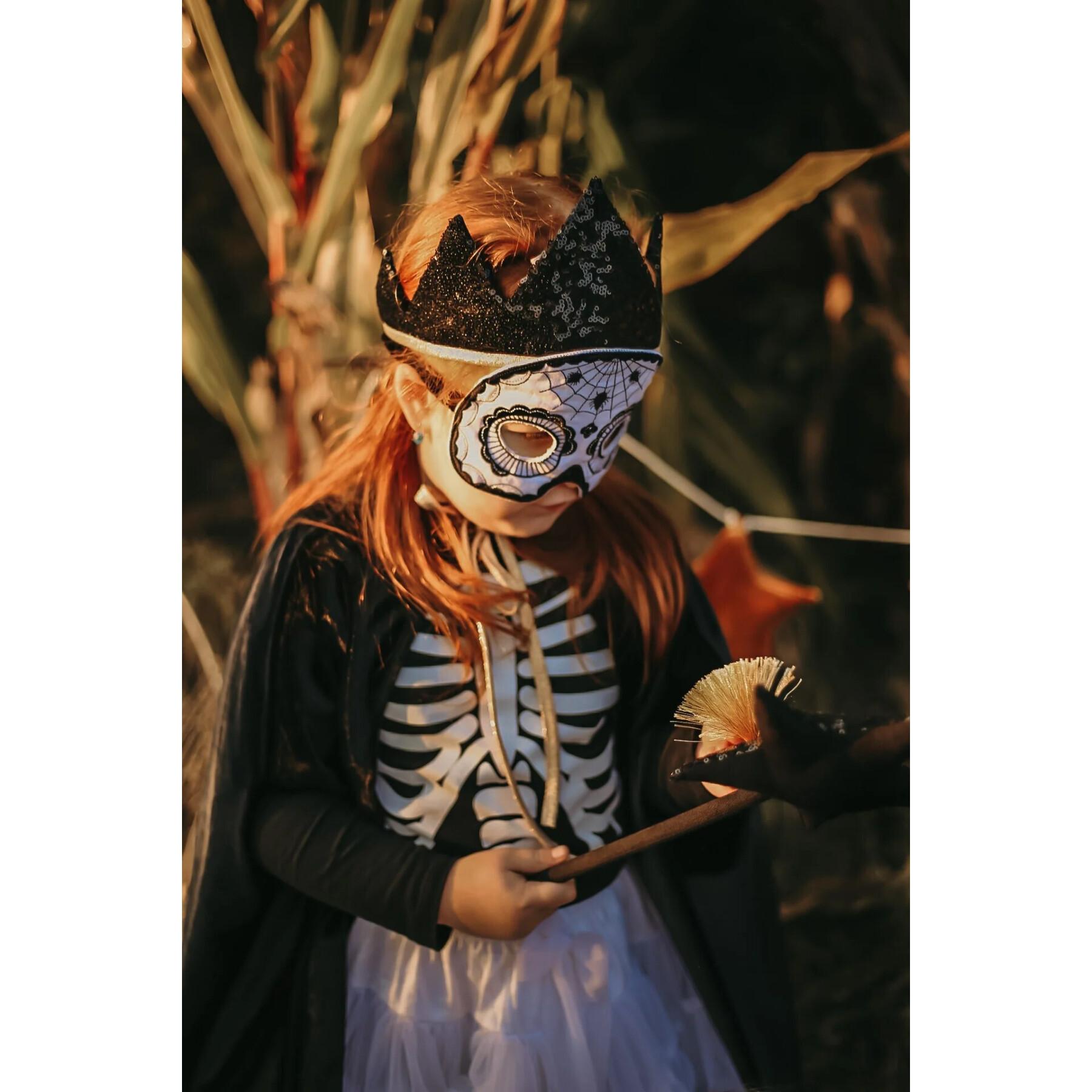 Children's skull mask Moi Mili Black halloween