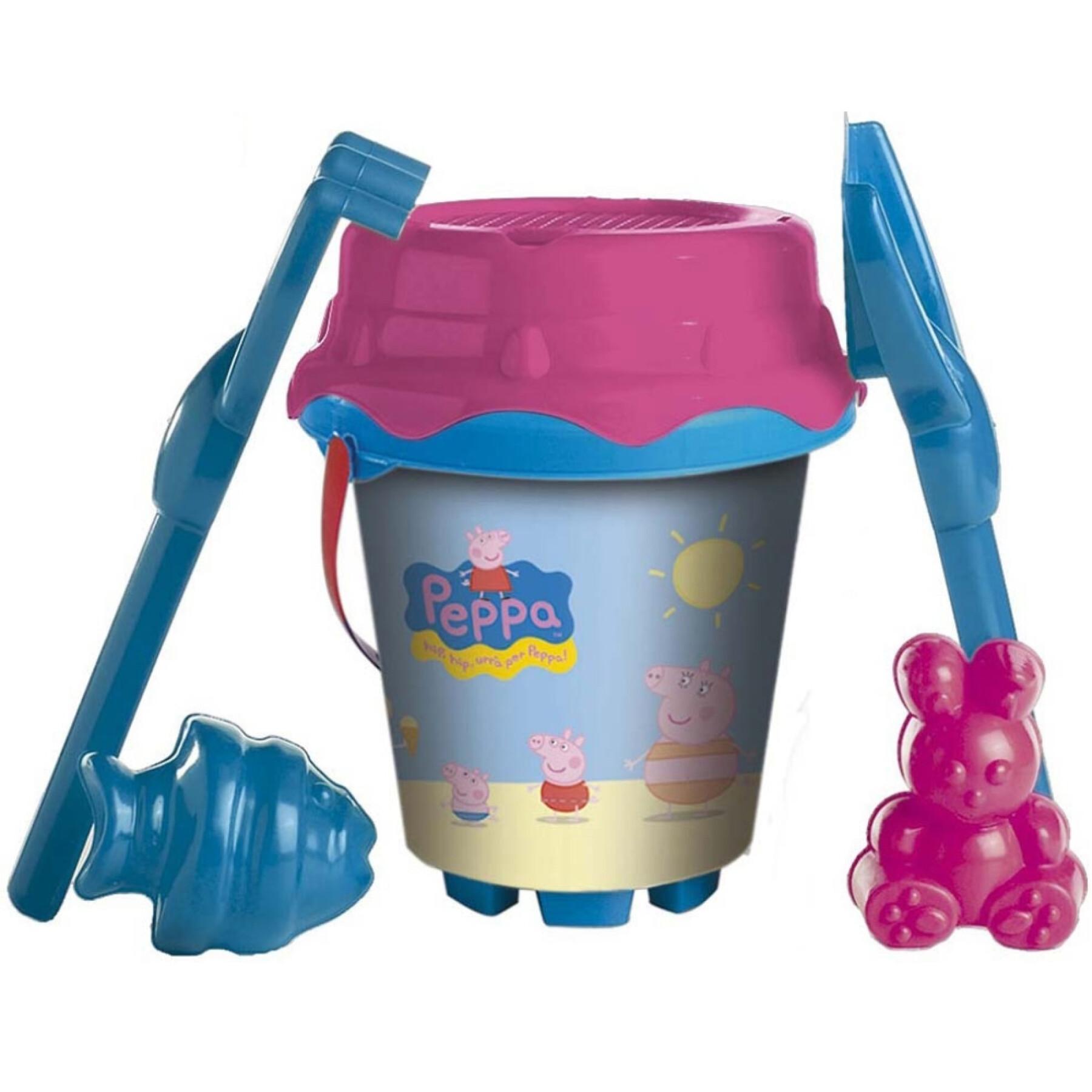 Bucket and accessories Mondo Peppa Pig