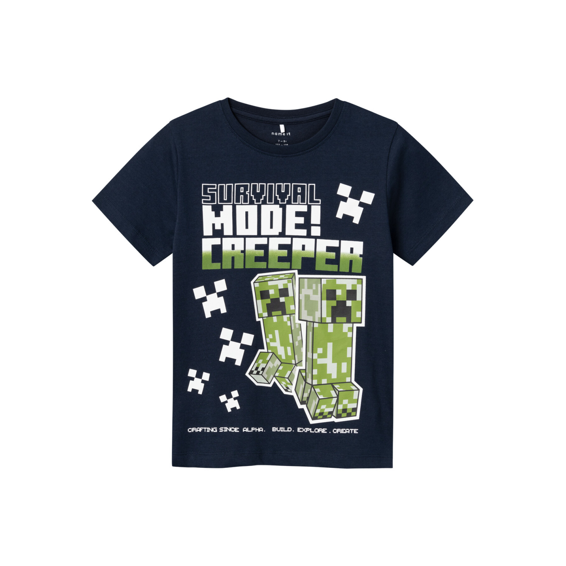 Kid's T-shirt Name it Mylius Minecraft