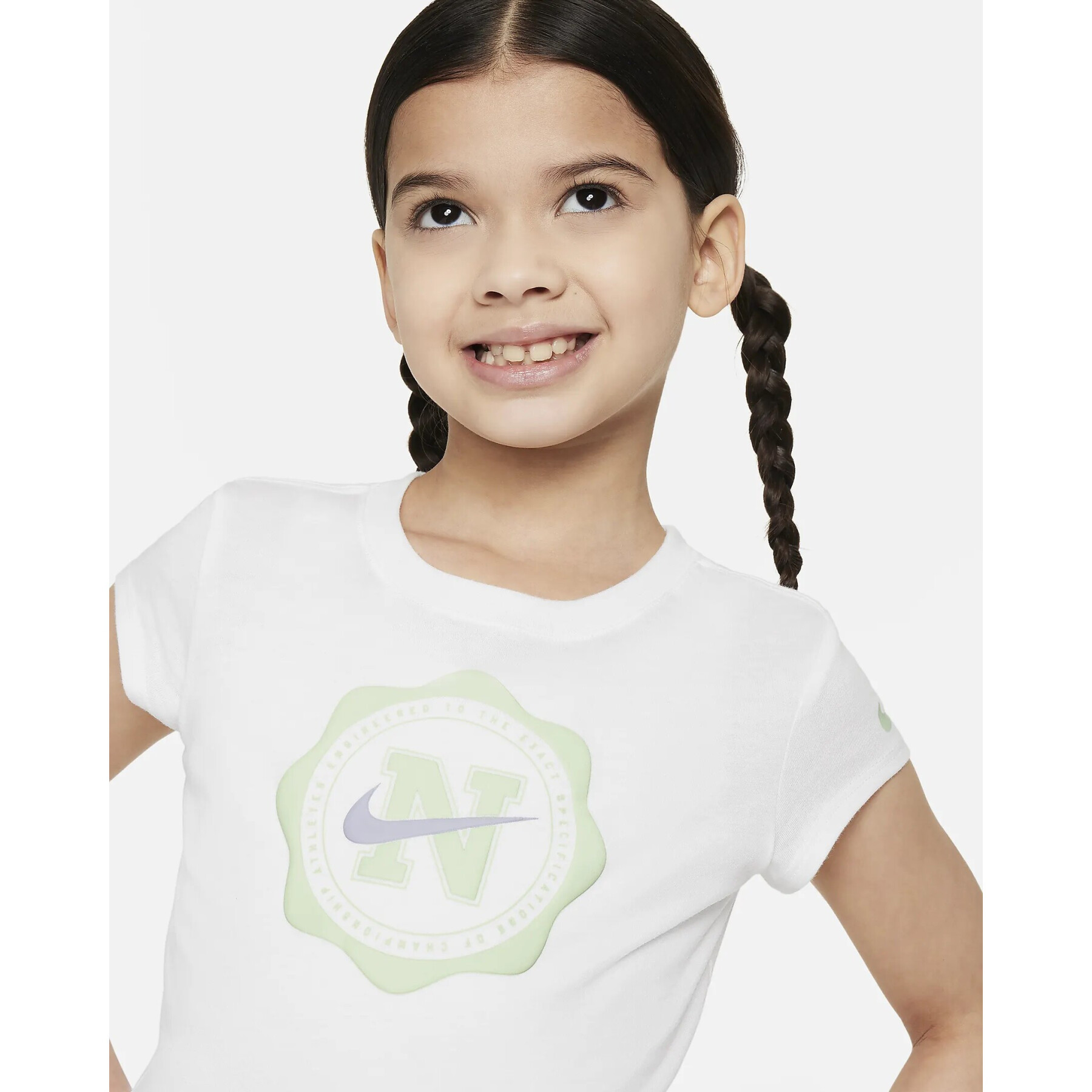 Girl's T-shirt Nike Prep In Your Step Pleat