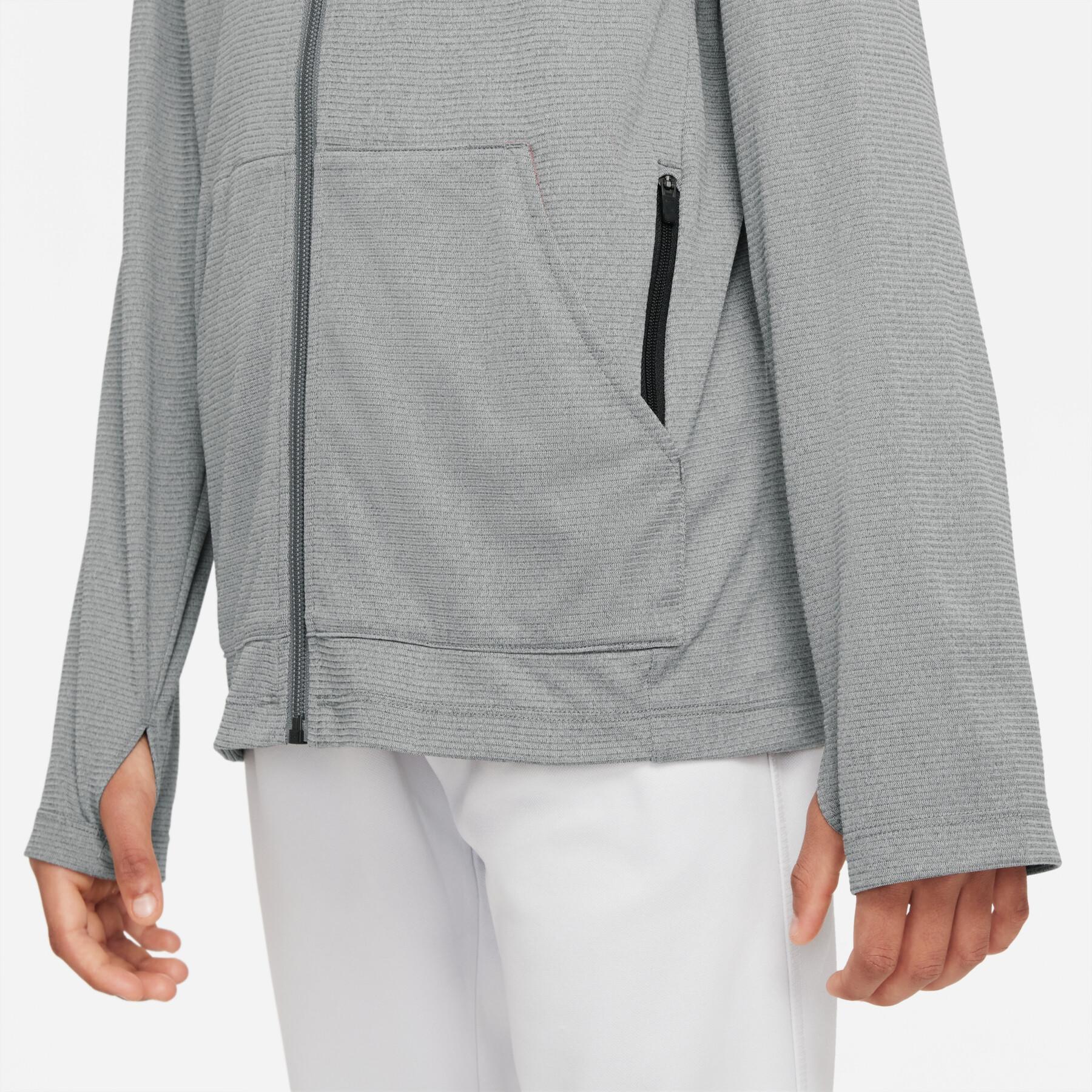 Hooded sweatshirt with zipper Nike Poly