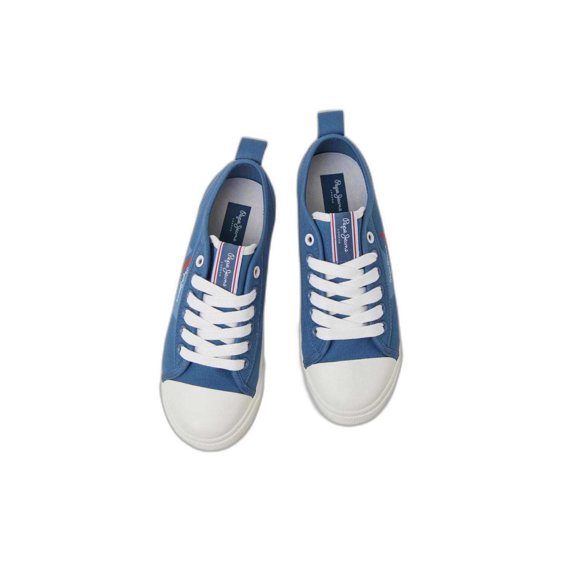 Girl sneakers Pepe Jeans Allen Flag Color