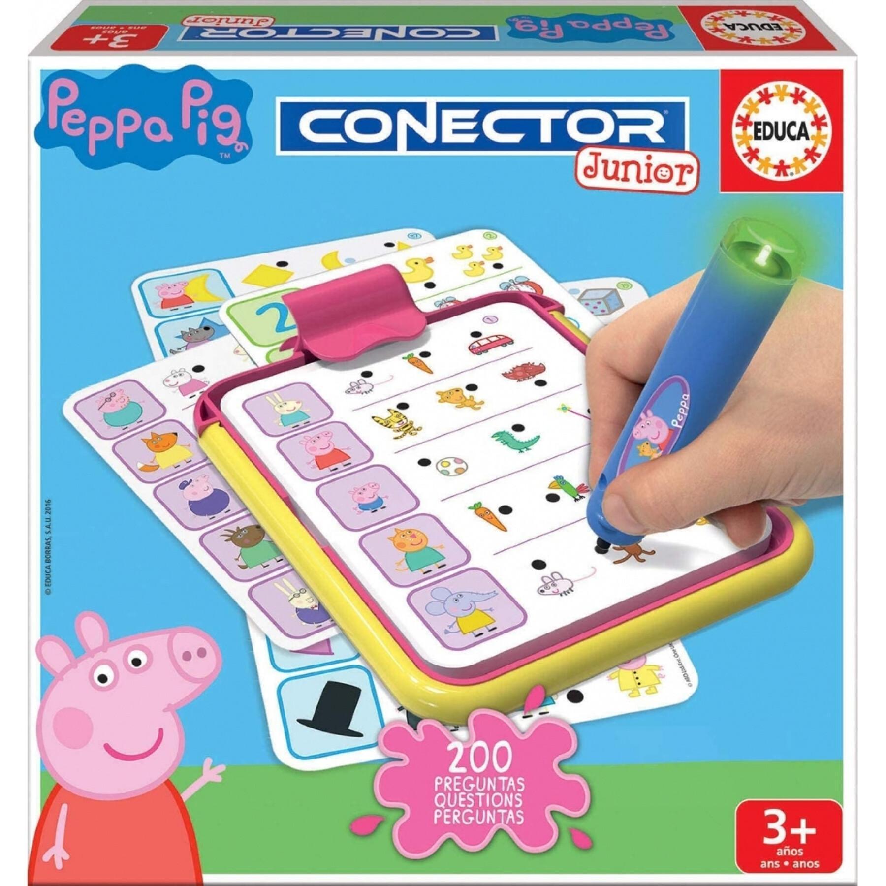 Educational question and answer games Peppa Pig Connector