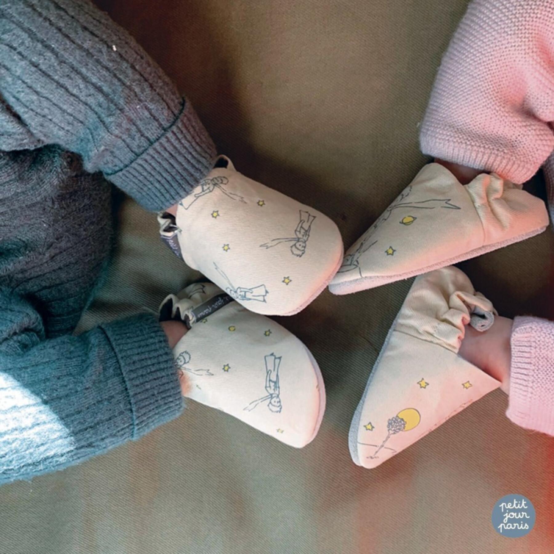 My 1st baby booties Petit Jour All Over Le Petit Prince